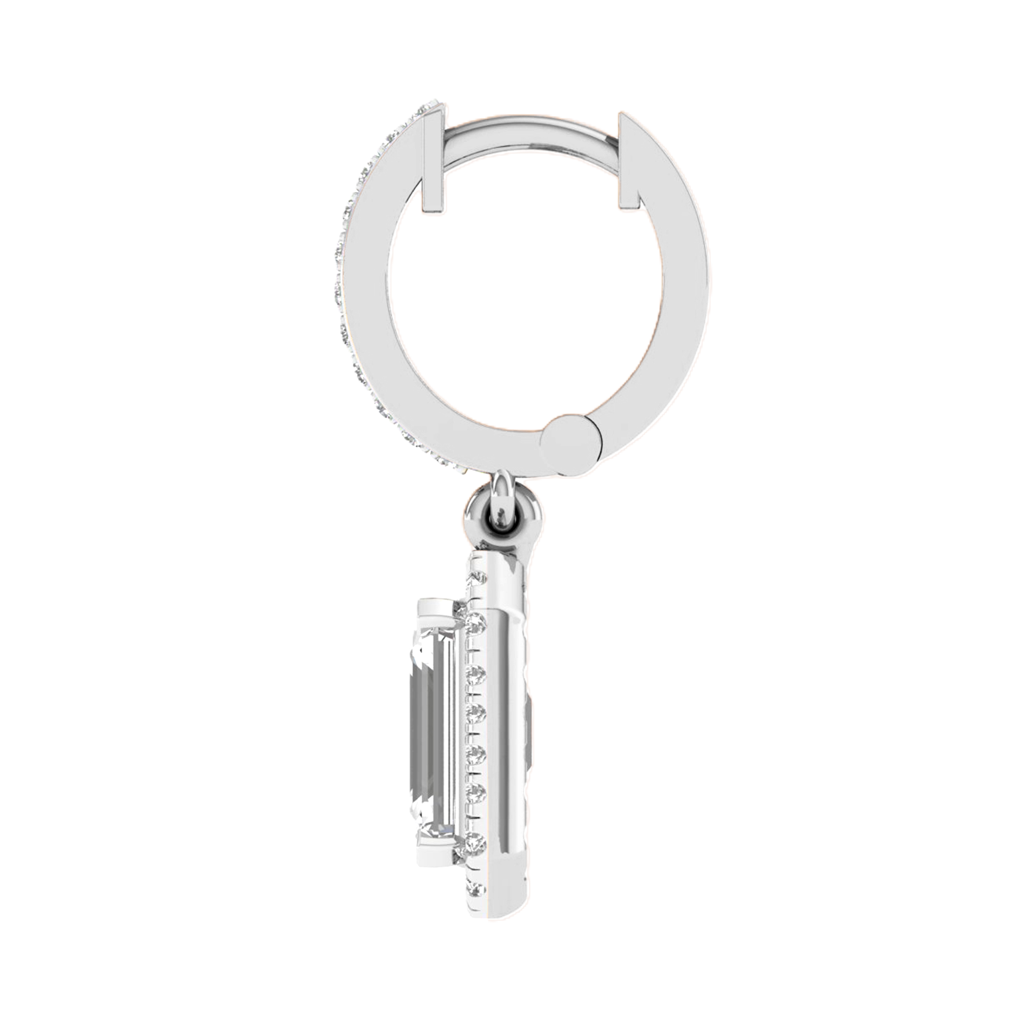 Britt Diamant-Ohrhänger Smaragd – 4,6 kt