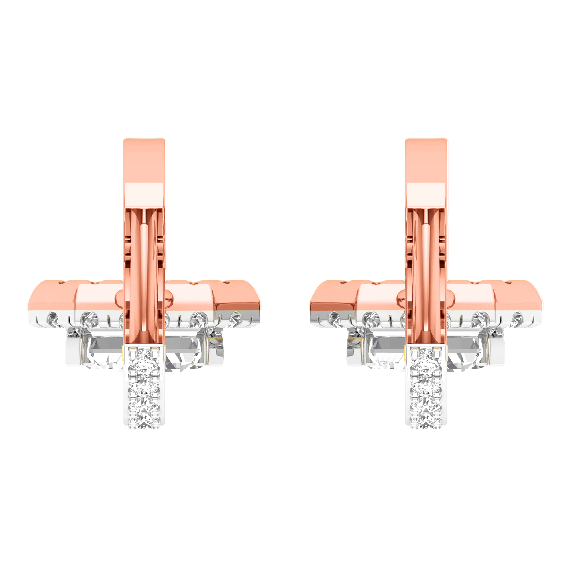Britt Diamant-Ohrhänger Smaragd – 4,6 kt