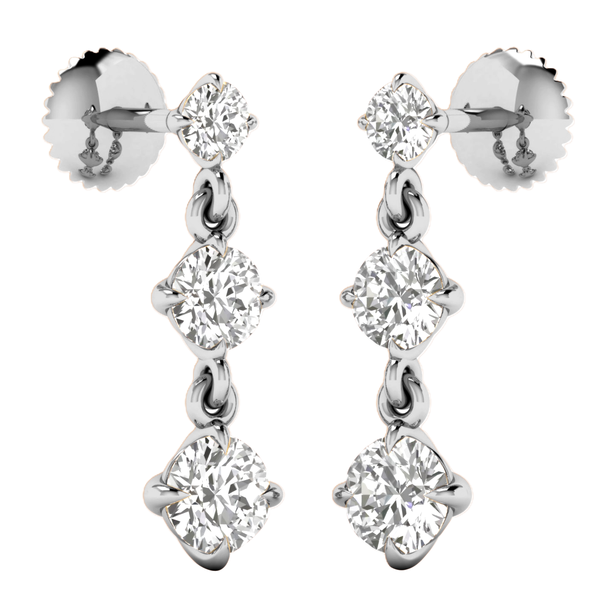 Amelie Ohrringe Brillant - 1.9ct
