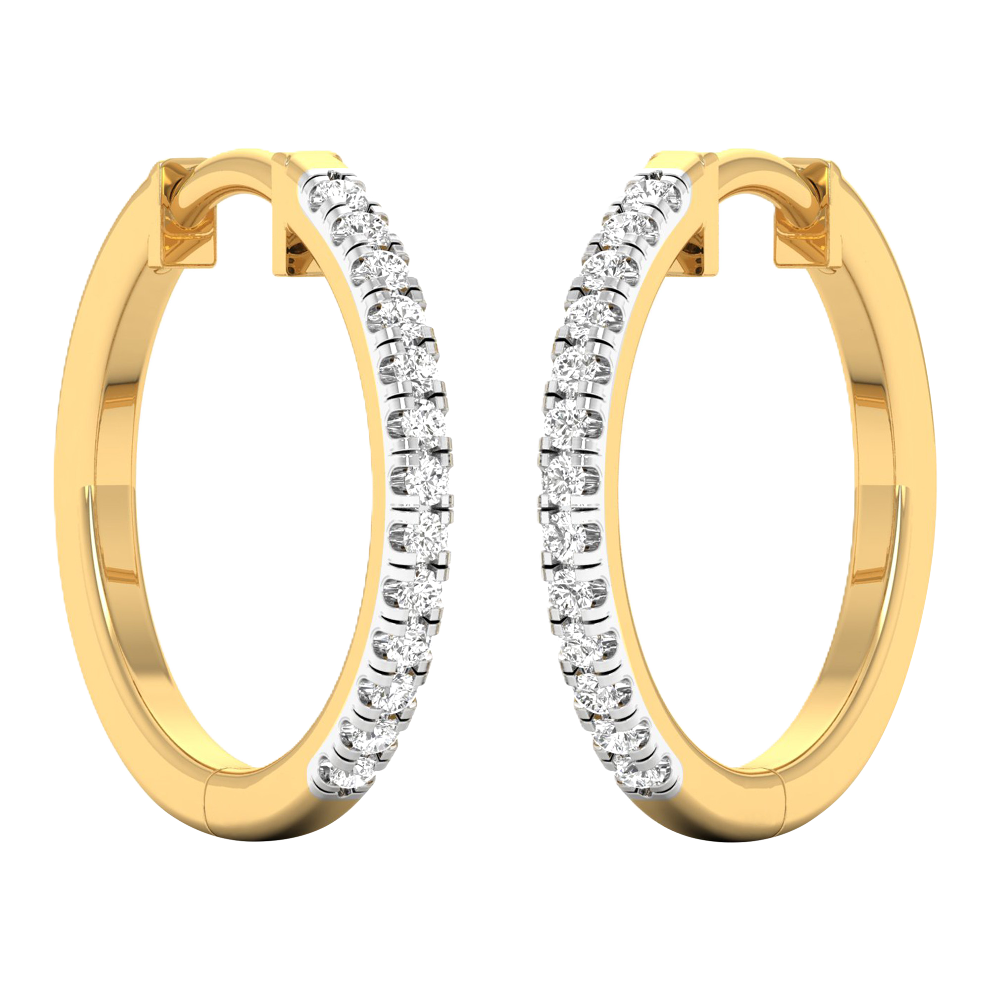Gaia Ohrringe Brillant - 0,2 Karat