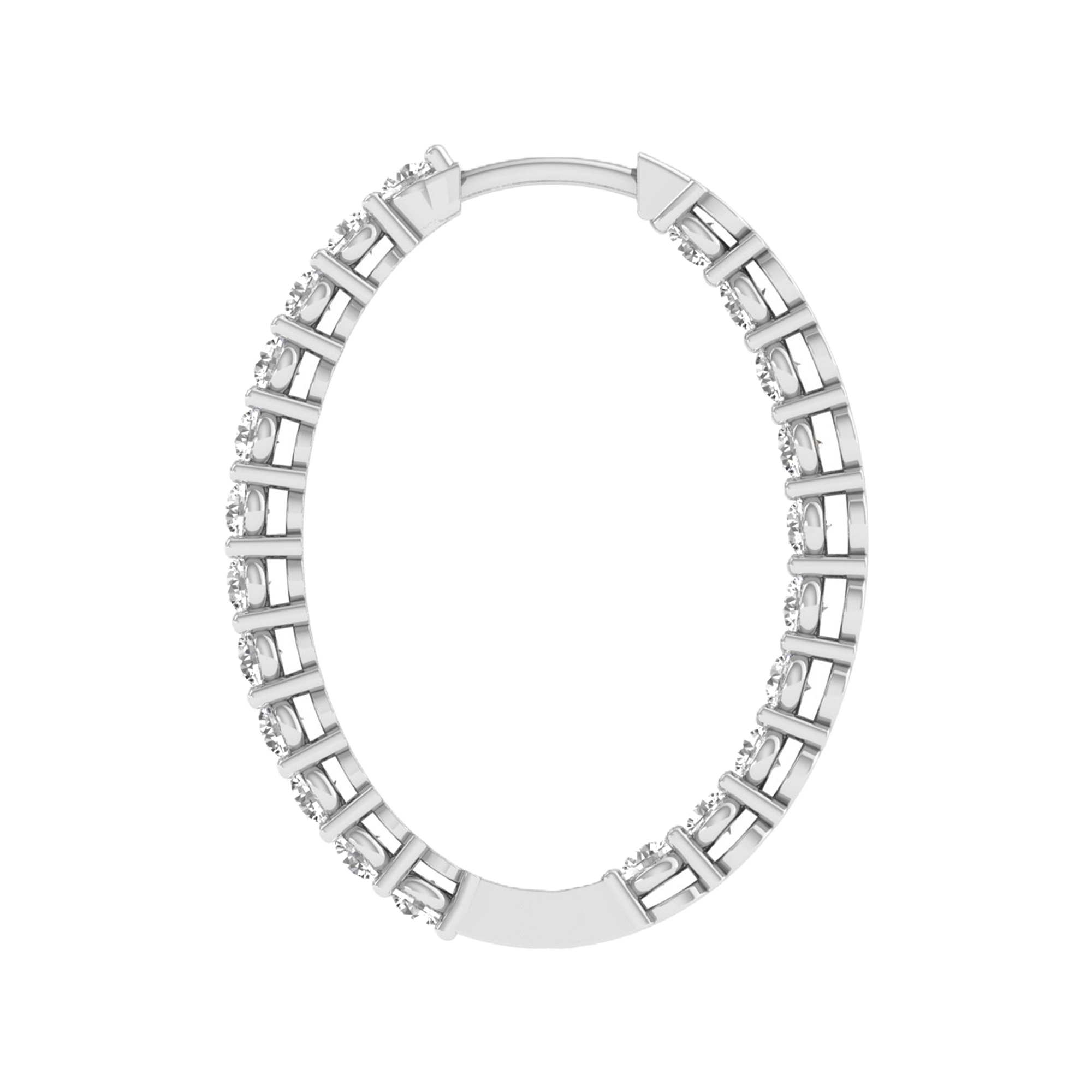 Quinn Oorringen Briljant - 2.6ct tot 5.4ct