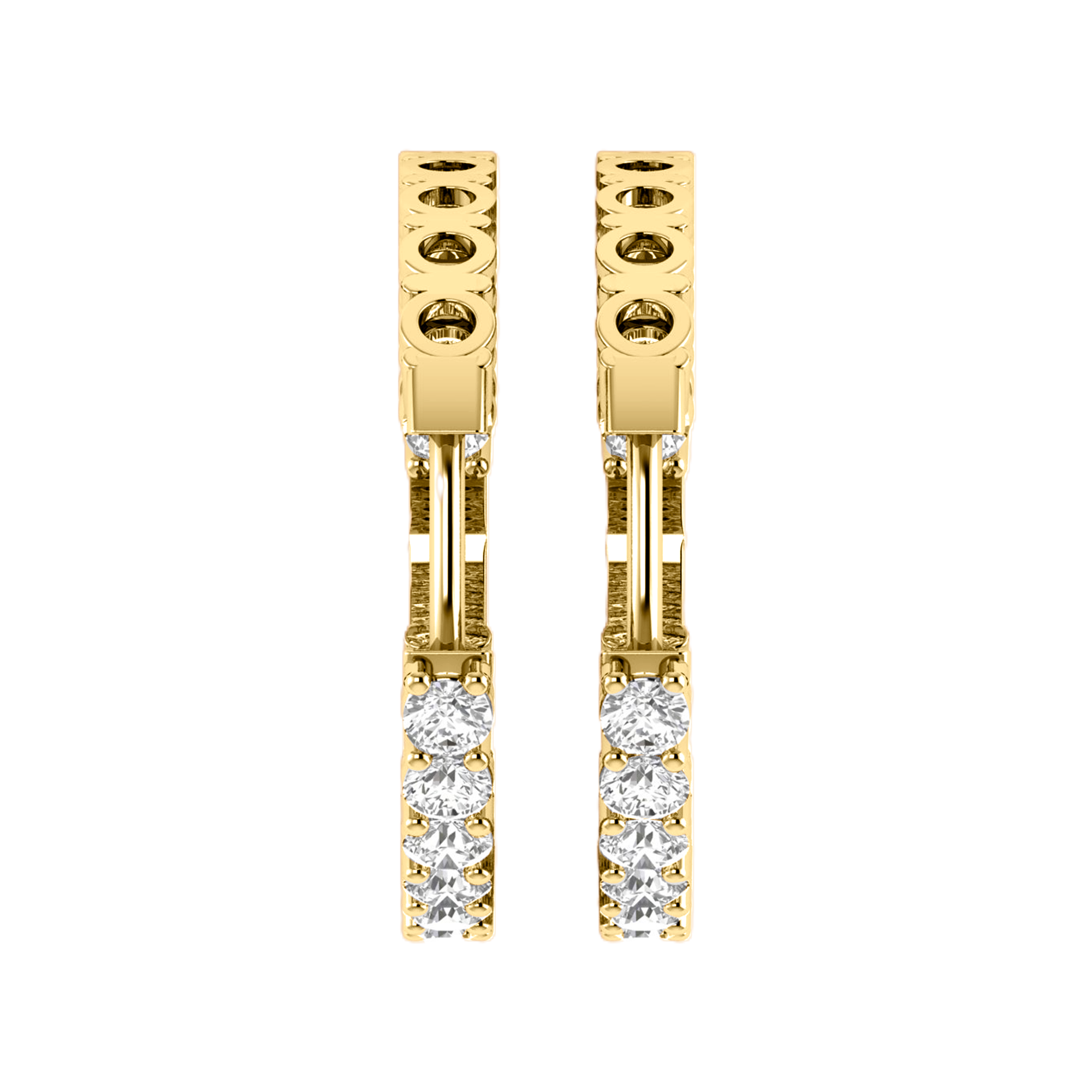 Quinn Oorringen Briljant - 2.6ct tot 5.4ct