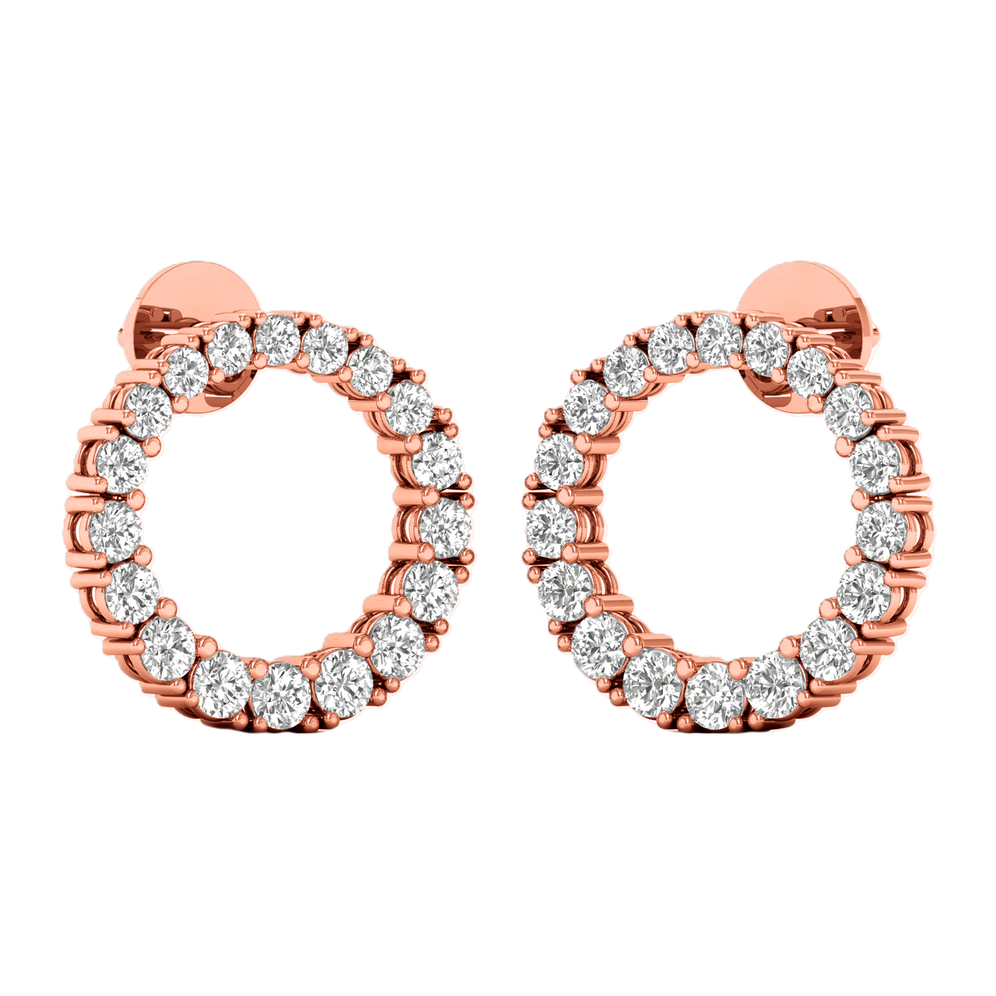 Selene Stud Oorbellen Briljant - 1.8ct