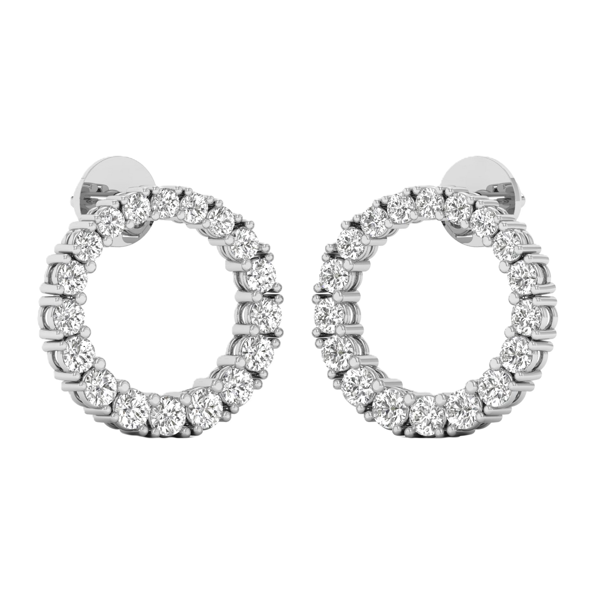 Selene Stud Oorbellen Briljant - 1.8ct