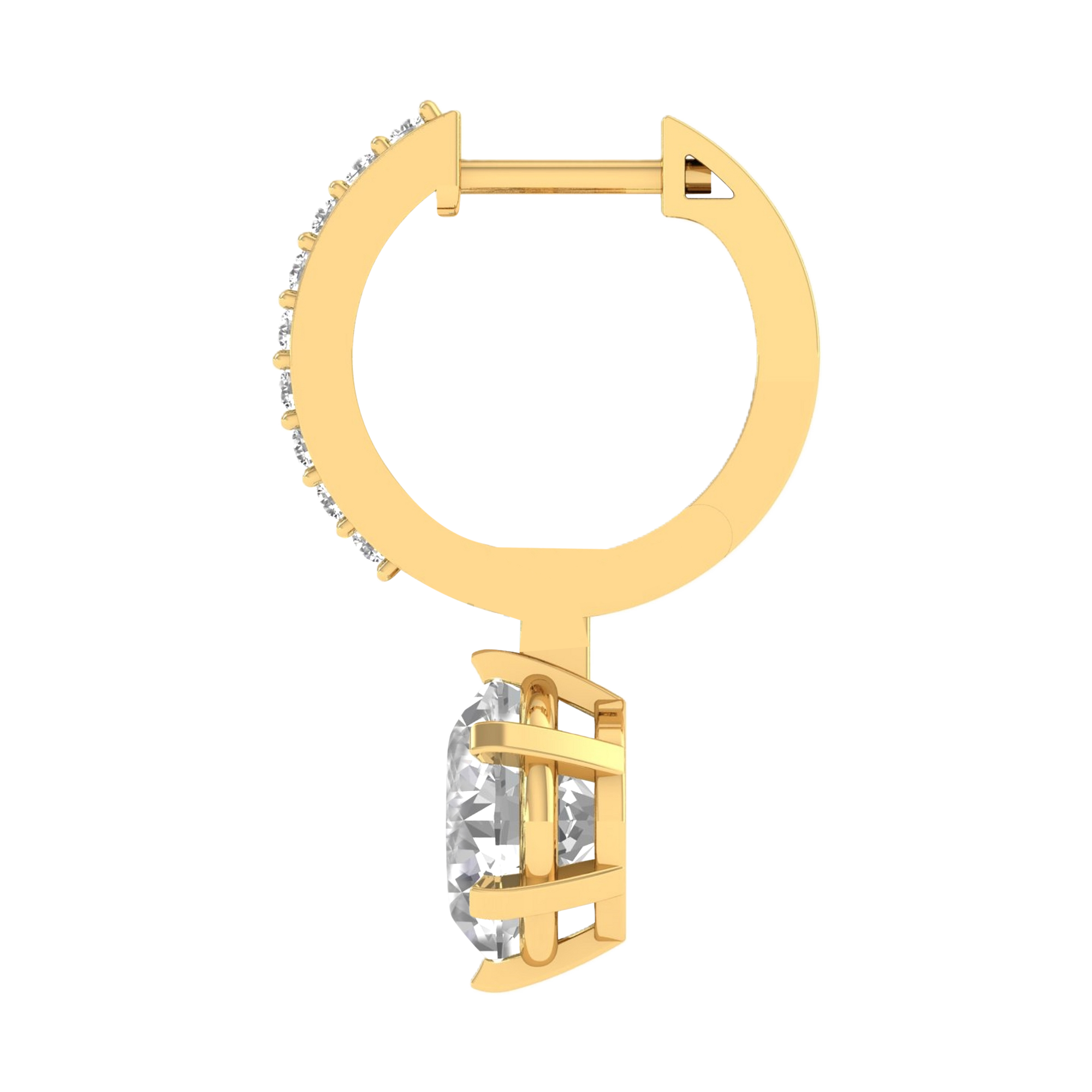 Wren Diamanten Oorringen Briljant - 4.2ct
