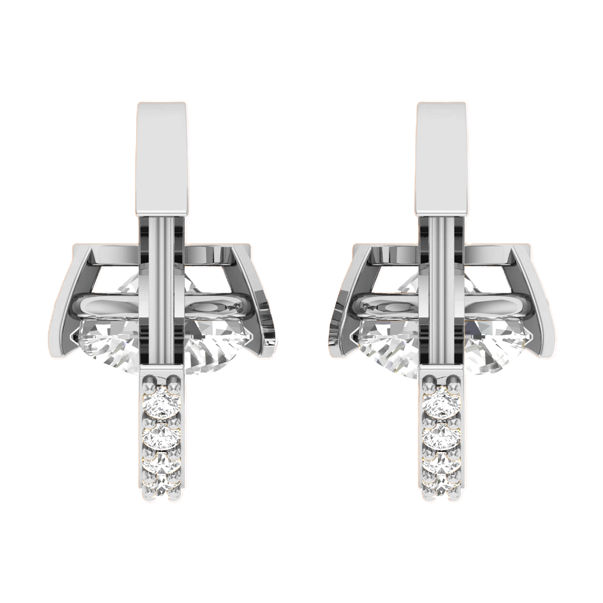 Wren Diamanten Oorringen Briljant - 4.2ct