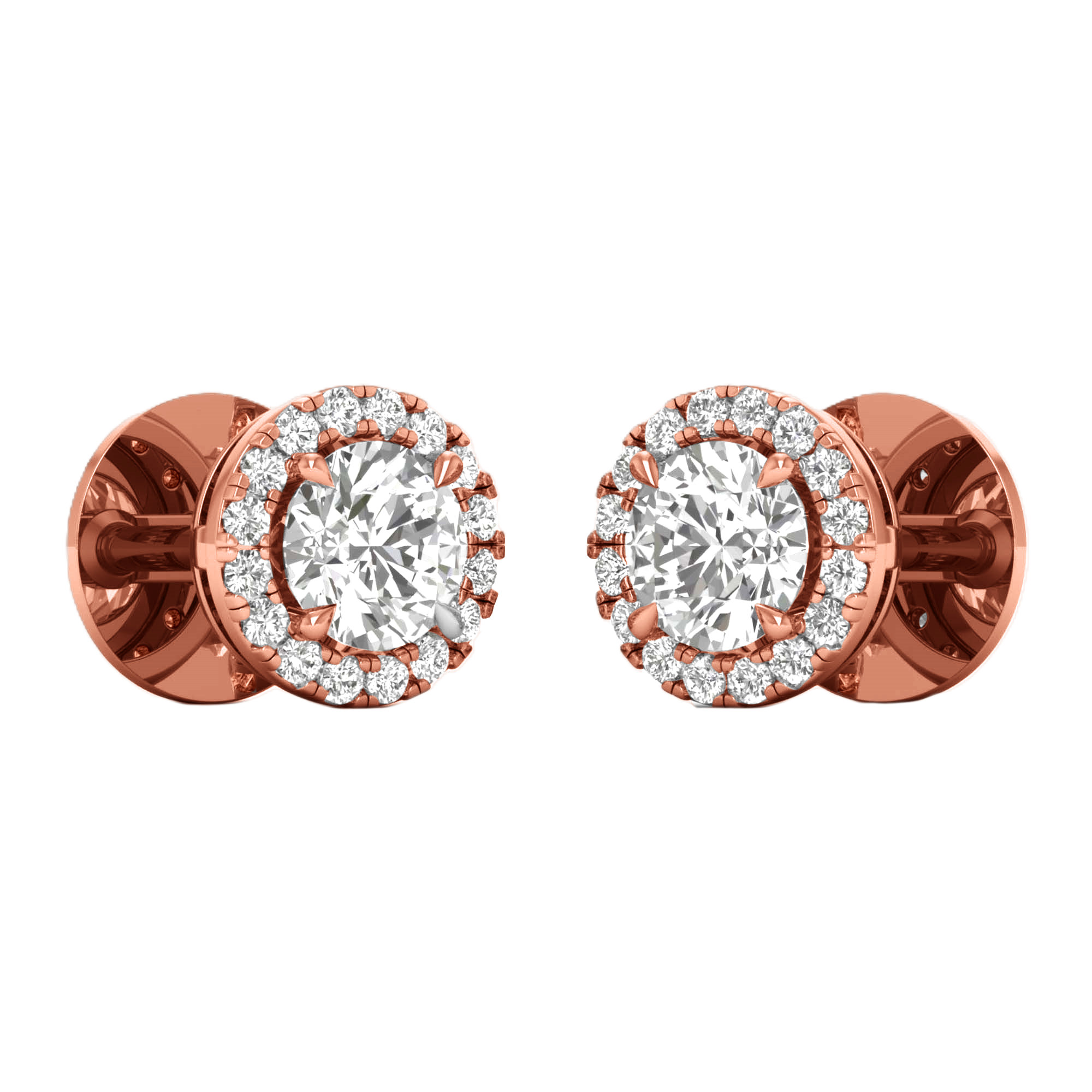 Yara Diamond Stud Earrings Brilliant - 1.2ct to 4.5ct