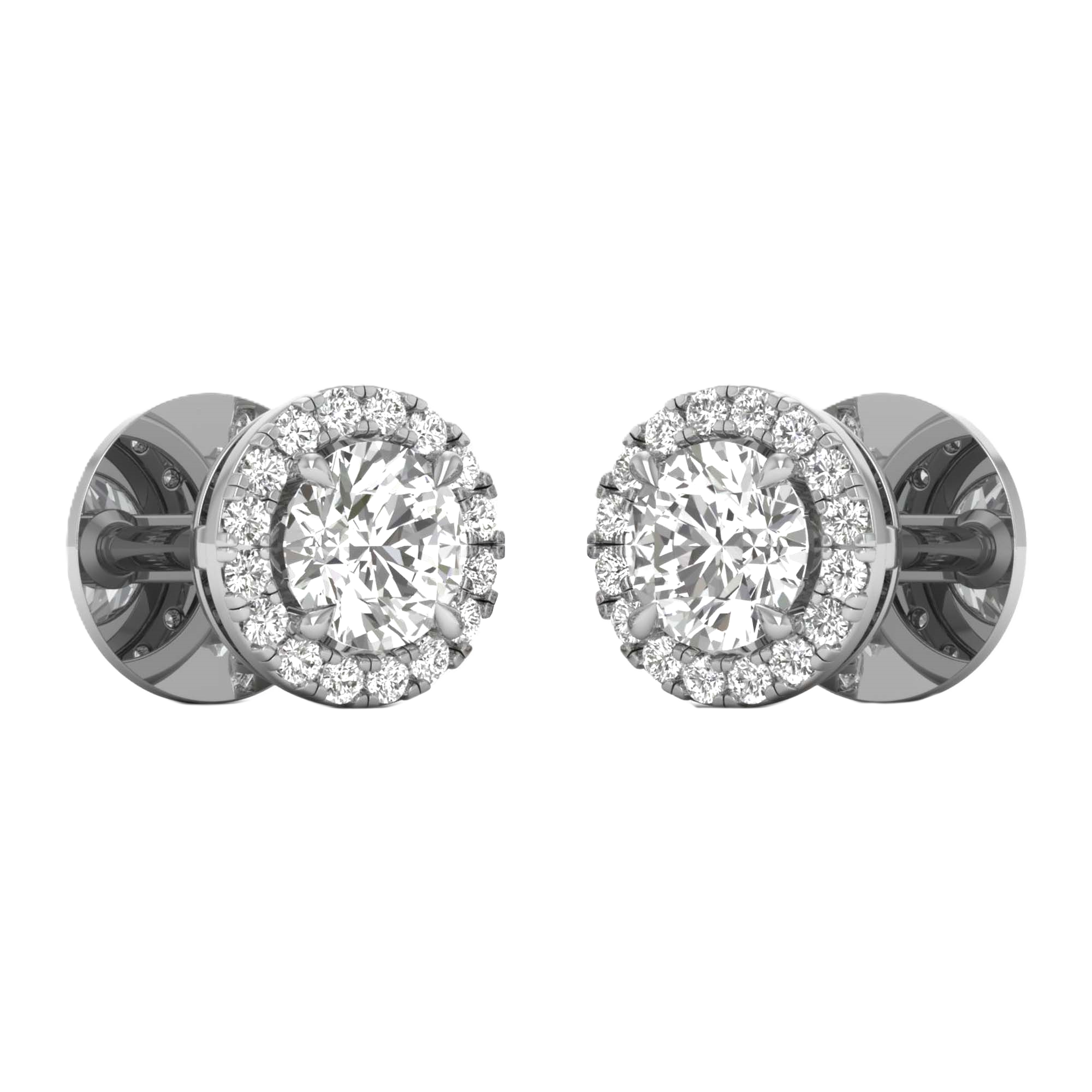 Yara Diamond Stud Earrings Brilliant - 1.2ct to 4.5ct