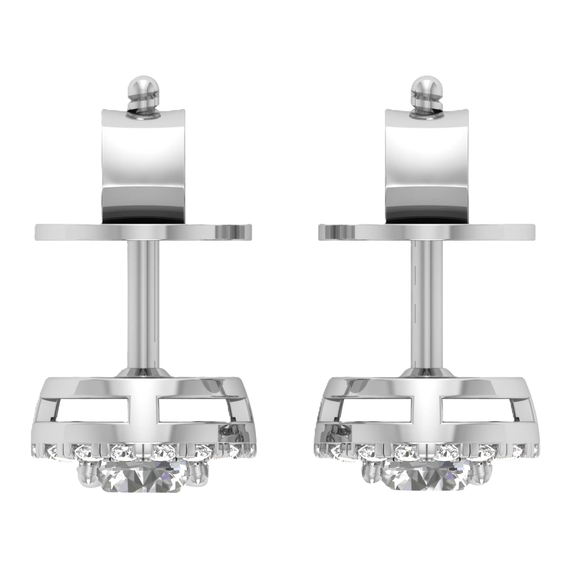 Yara Diamond Stud Earrings Brilliant - 1.2ct to 4.5ct