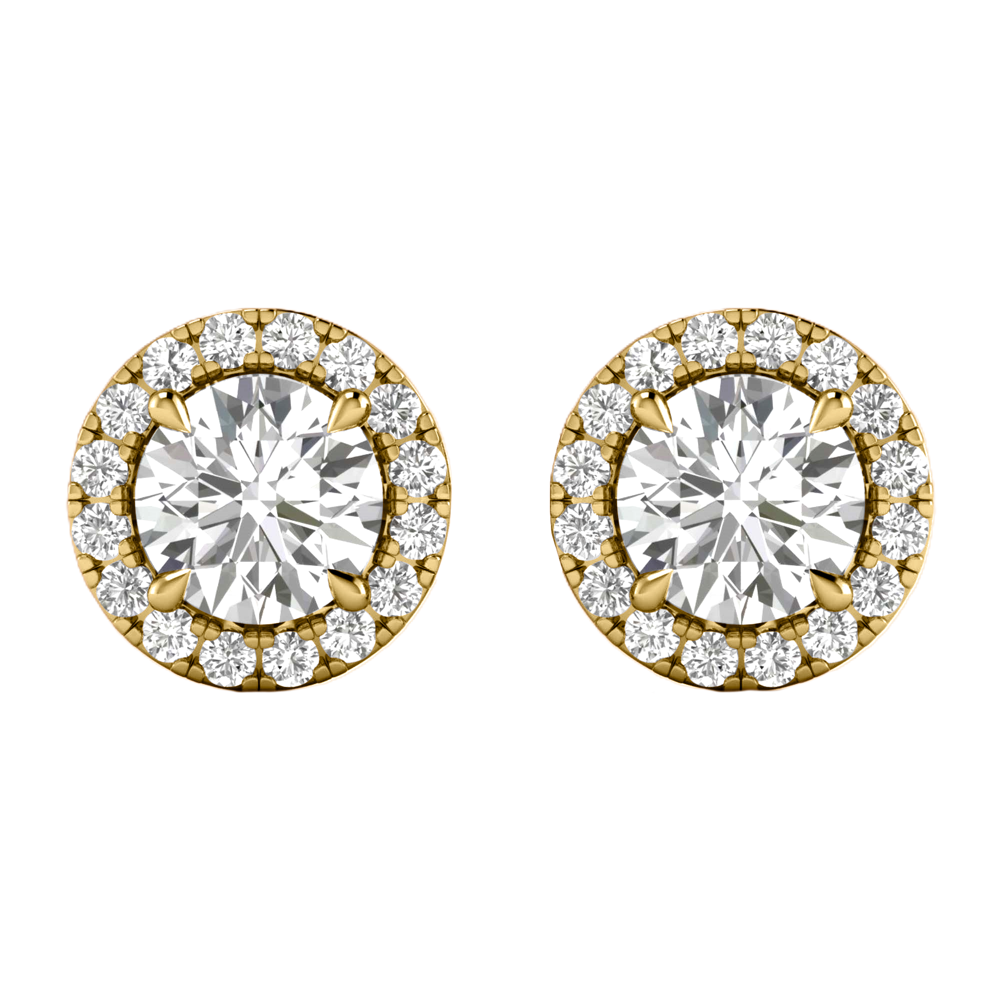 Yara Diamanten Stud Oorbellen Briljant - 1.2ct tot 4.5ct