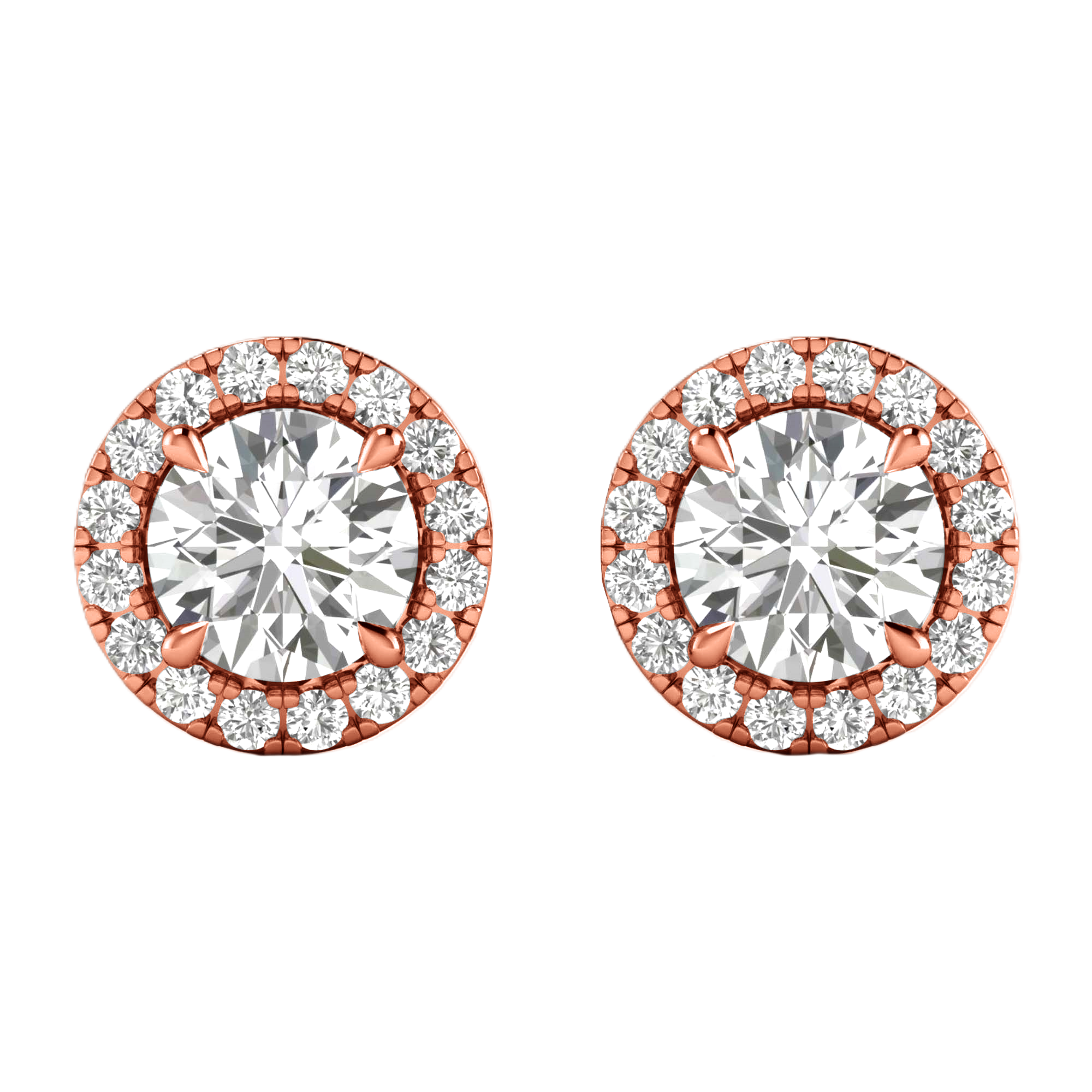 Yara Diamond Stud Earrings Brilliant - 1.2ct to 4.5ct