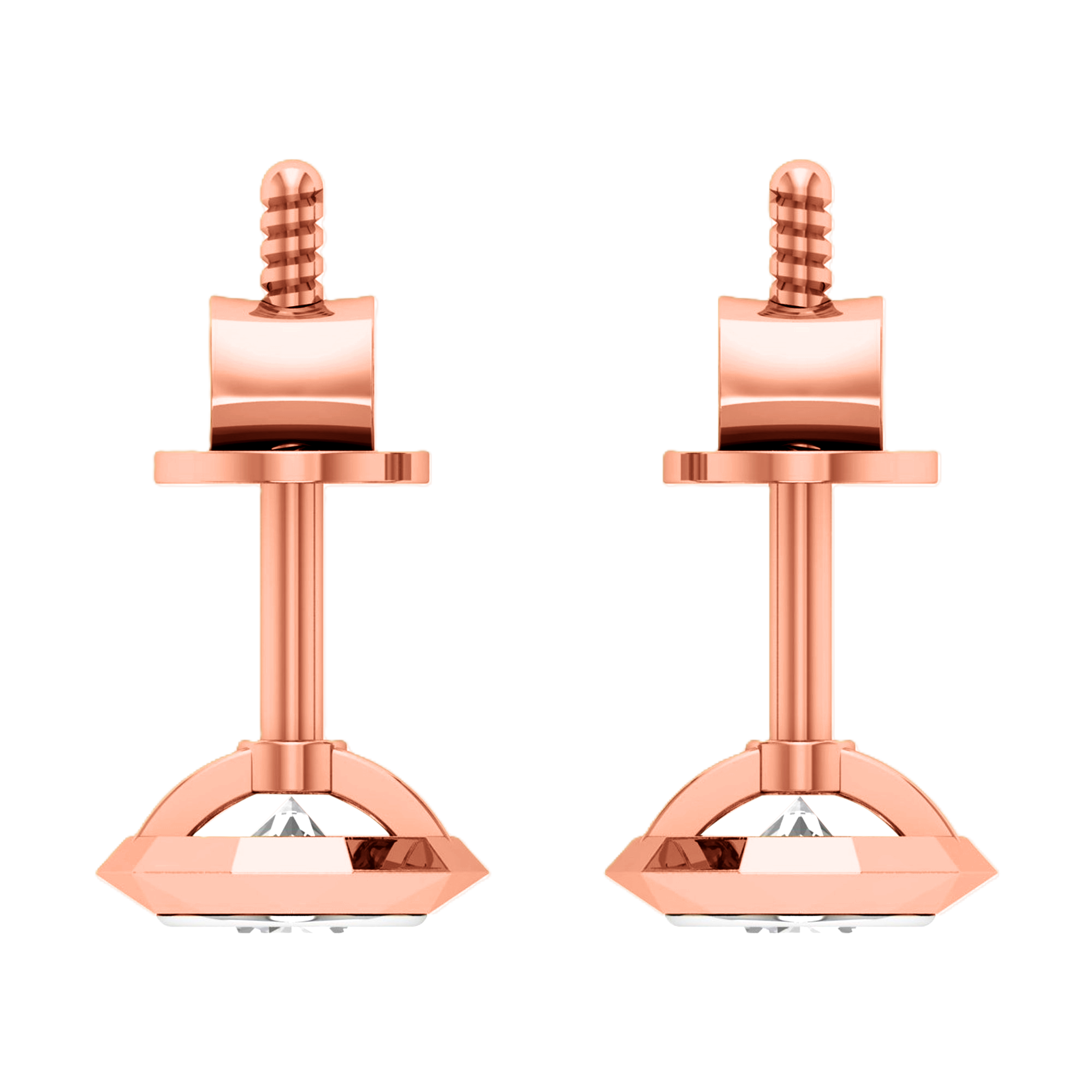 Lucie Stud Oorbellen Briljant - 0.5ct tot 2ct