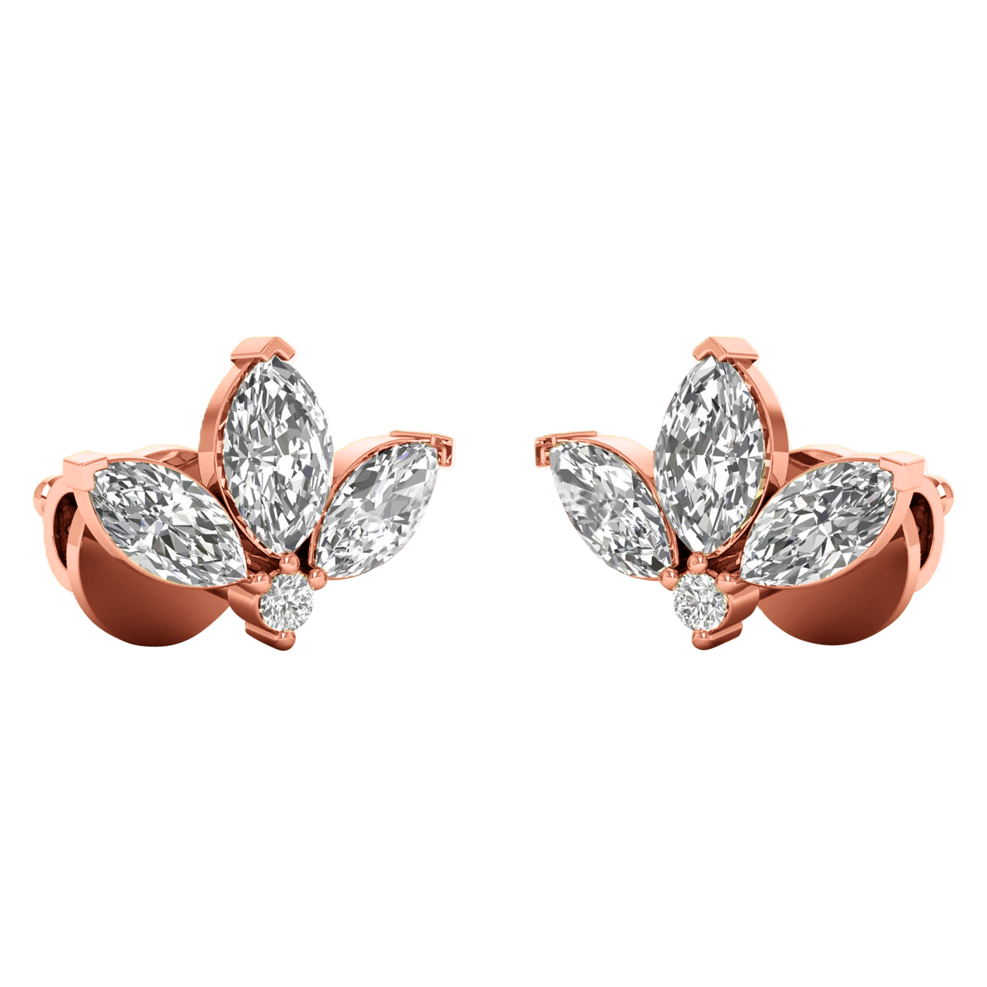 Gina Diamant-Ohrstecker Marquise – 0,6 ct