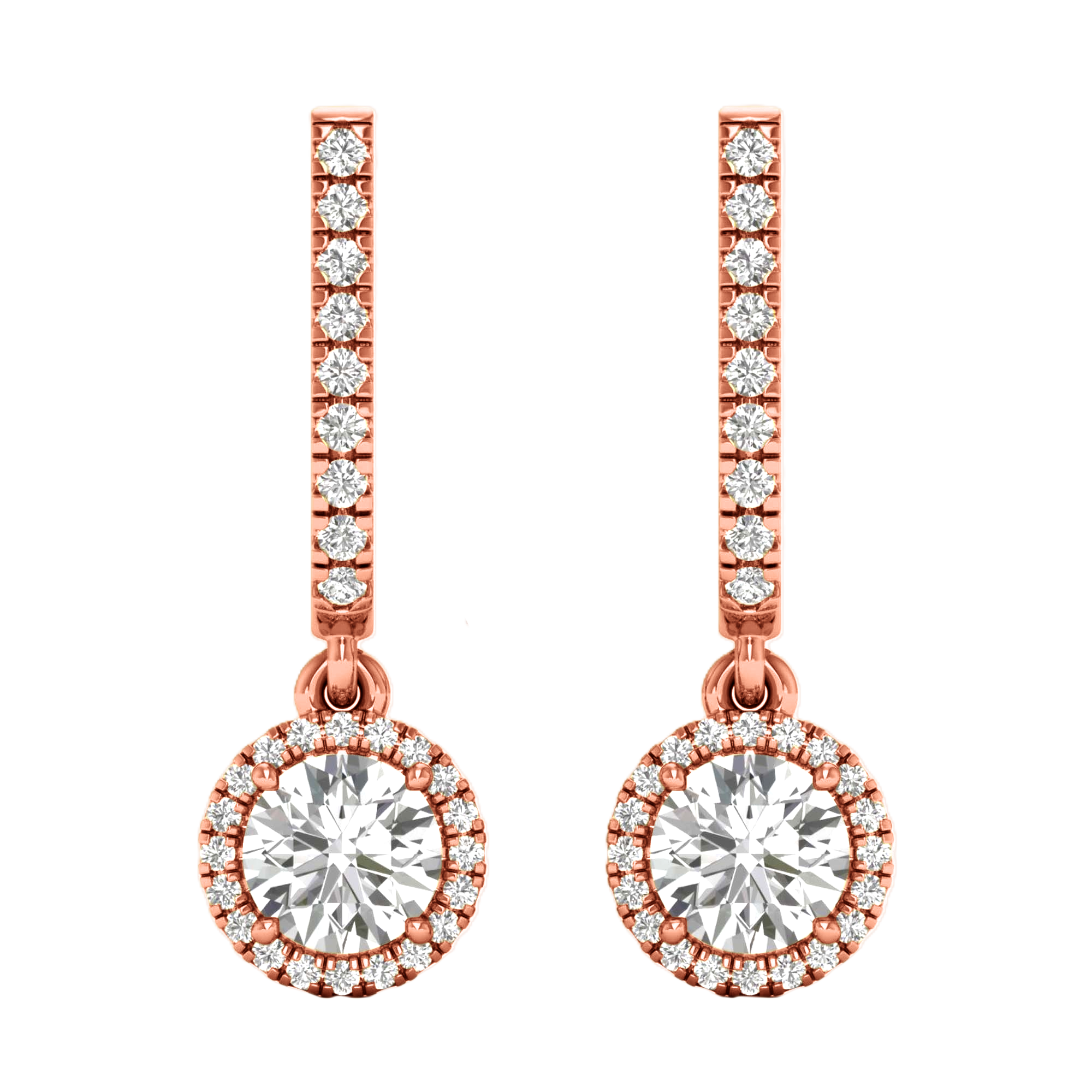 Bente Hangoorbellen Briljant - 1.3ct tot 4.7ct