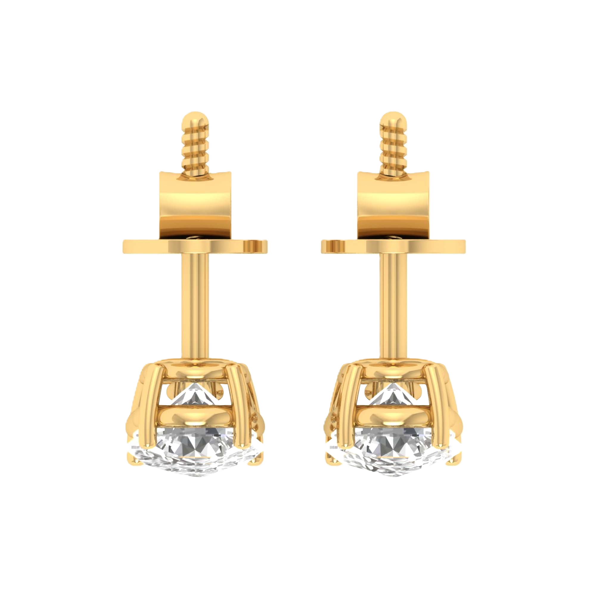 Celine Diamanten Hangoorbellen Peer - 3ct