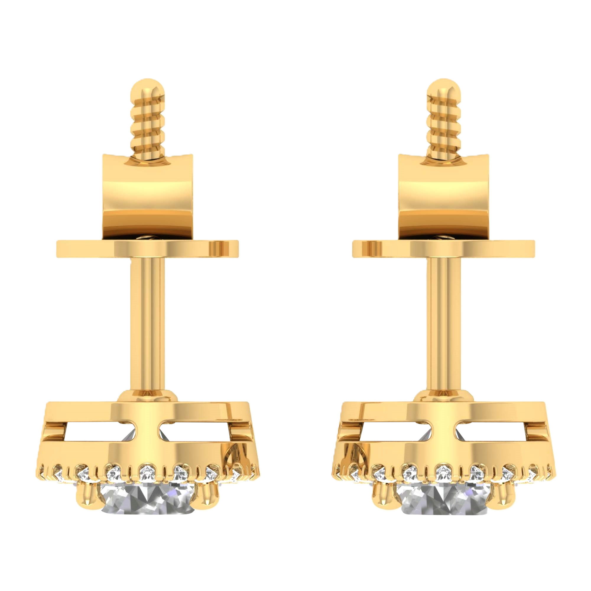 Sofia Stud Oorbellen Briljant - 1.1ct tot 5.5ct