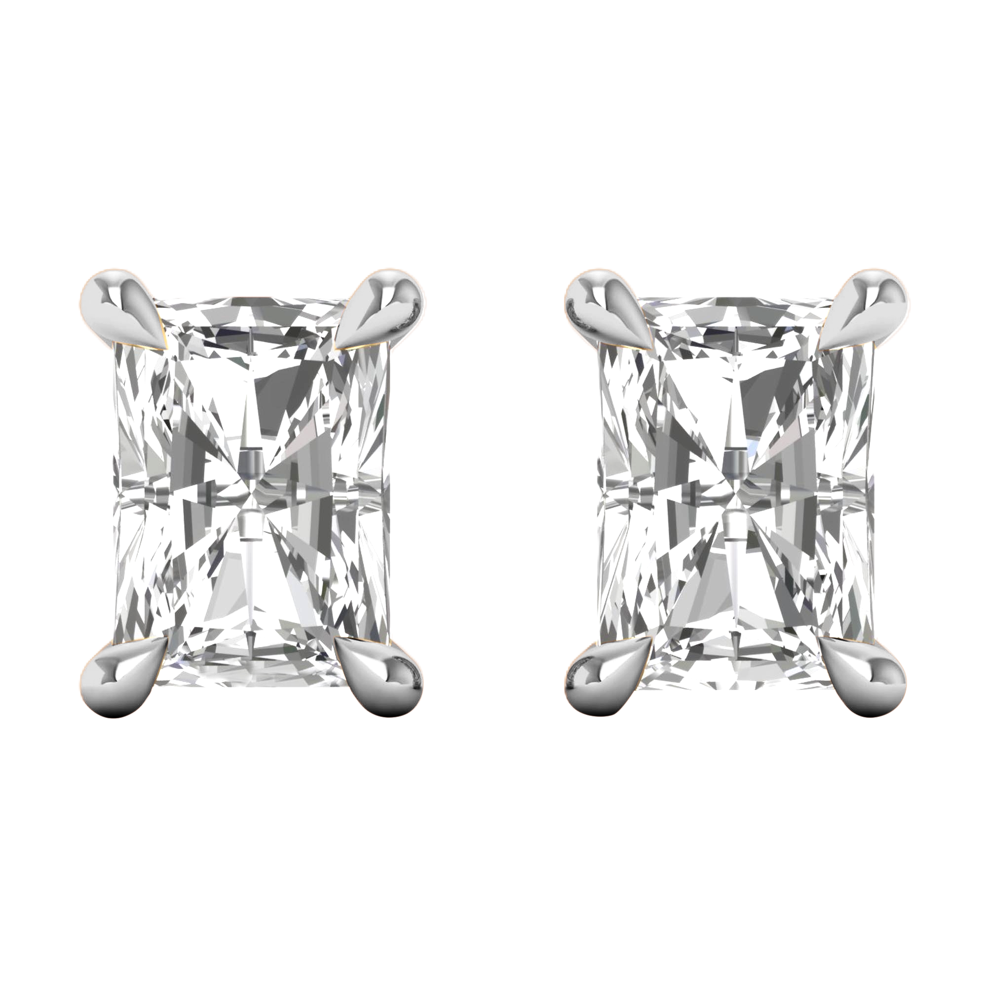Noa Ohrstecker Radiant – 0,5 ct bis 5 ct