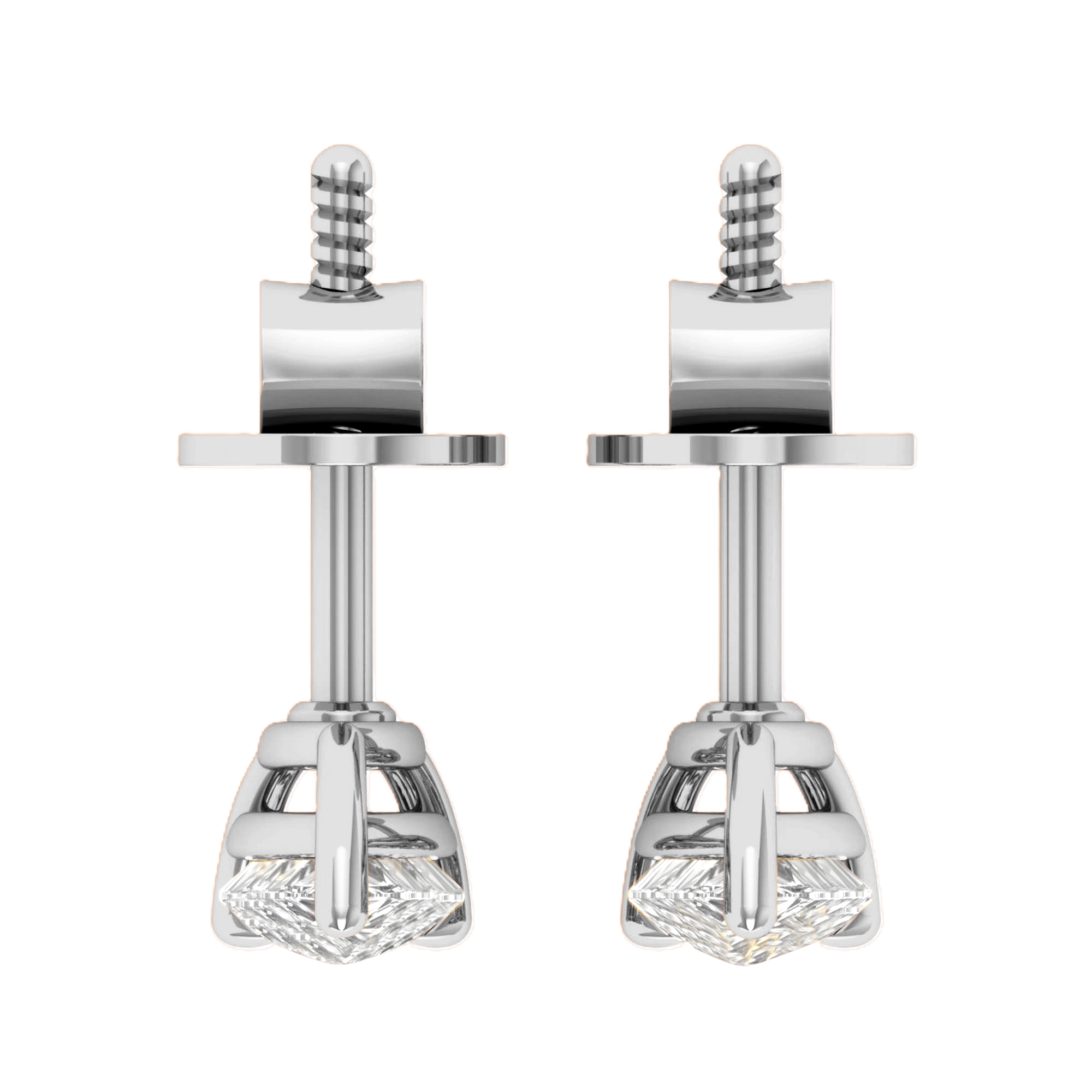 Noa Stud Oorbellen Peer - 1ct tot 5ct