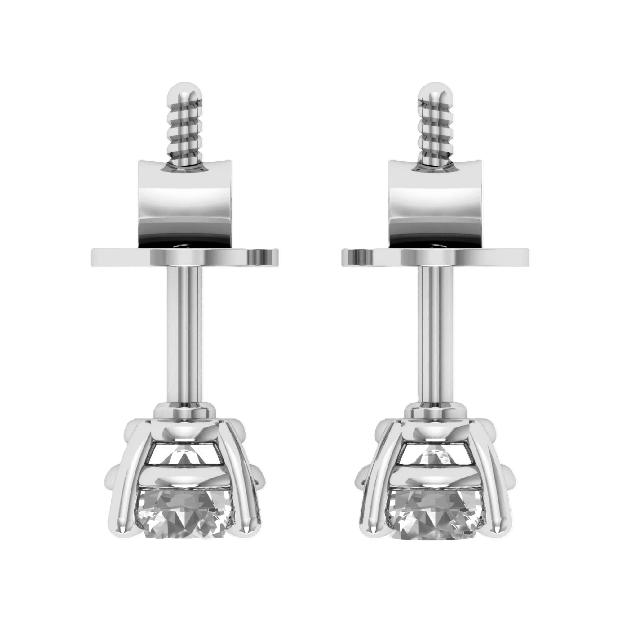 Noa Stud Oorbellen Briljant - 0.5ct tot 5ct