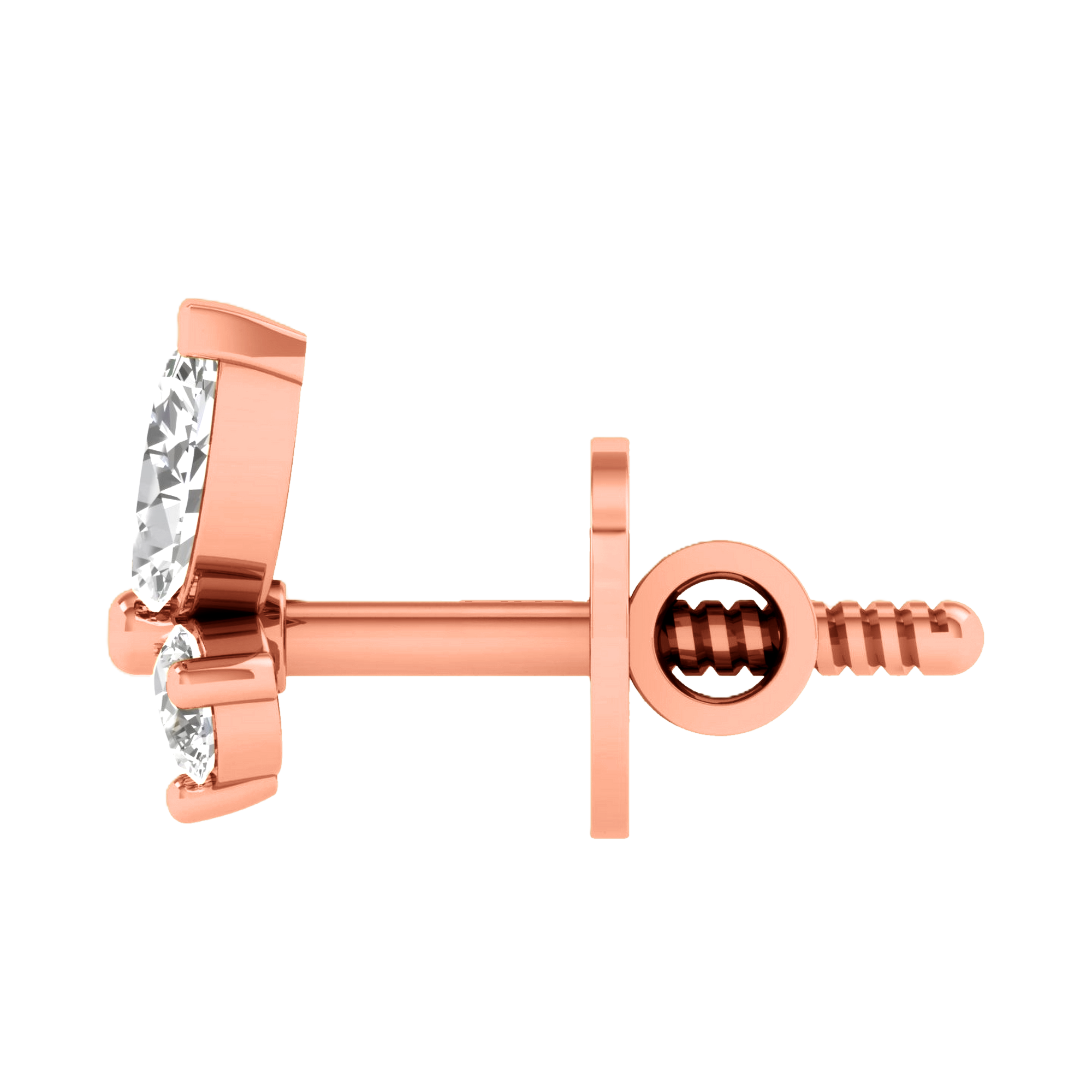 Gina Diamanten Stud Oorbellen Peer - 2.2ct