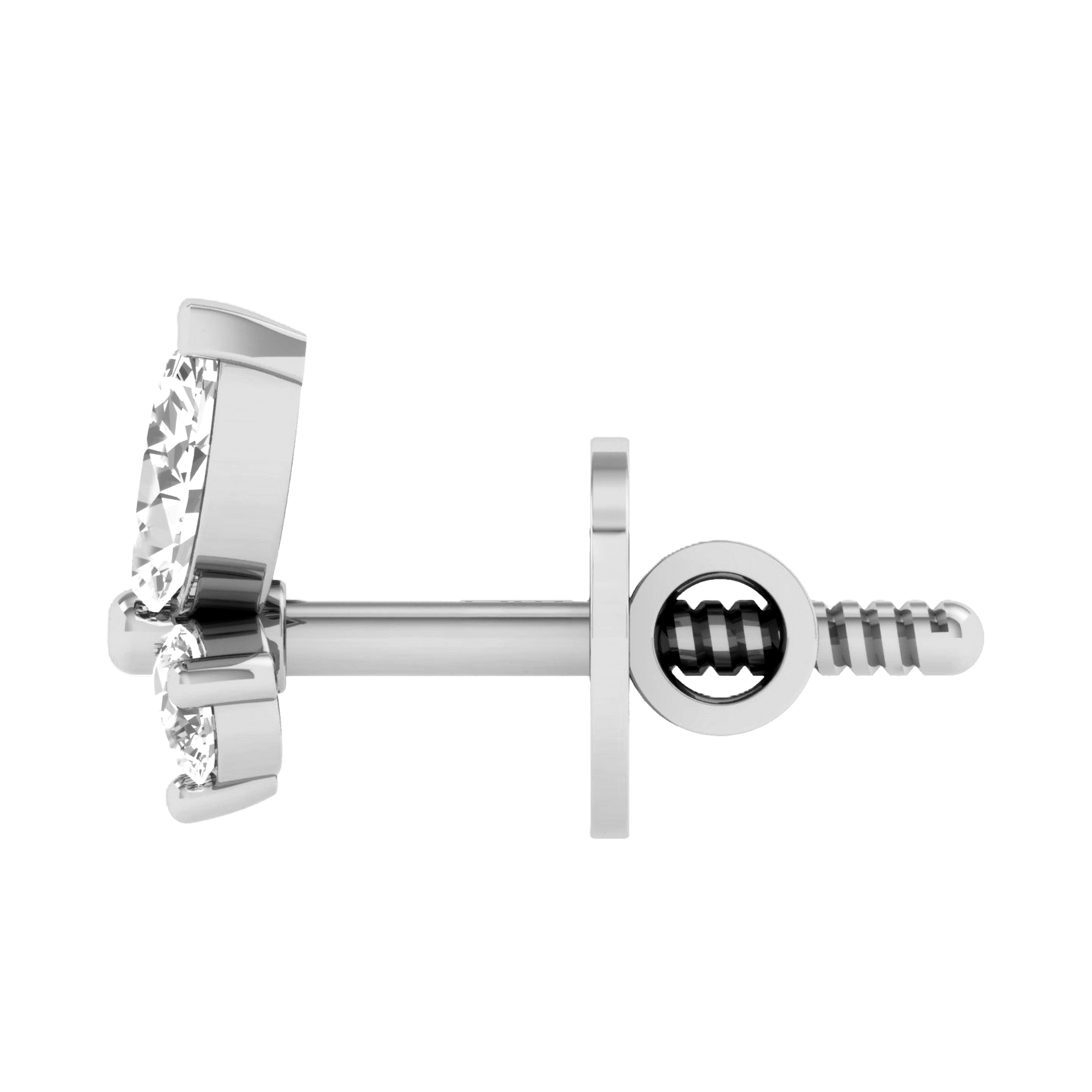 Gina Diamanten Stud Oorbellen Peer - 2.2ct