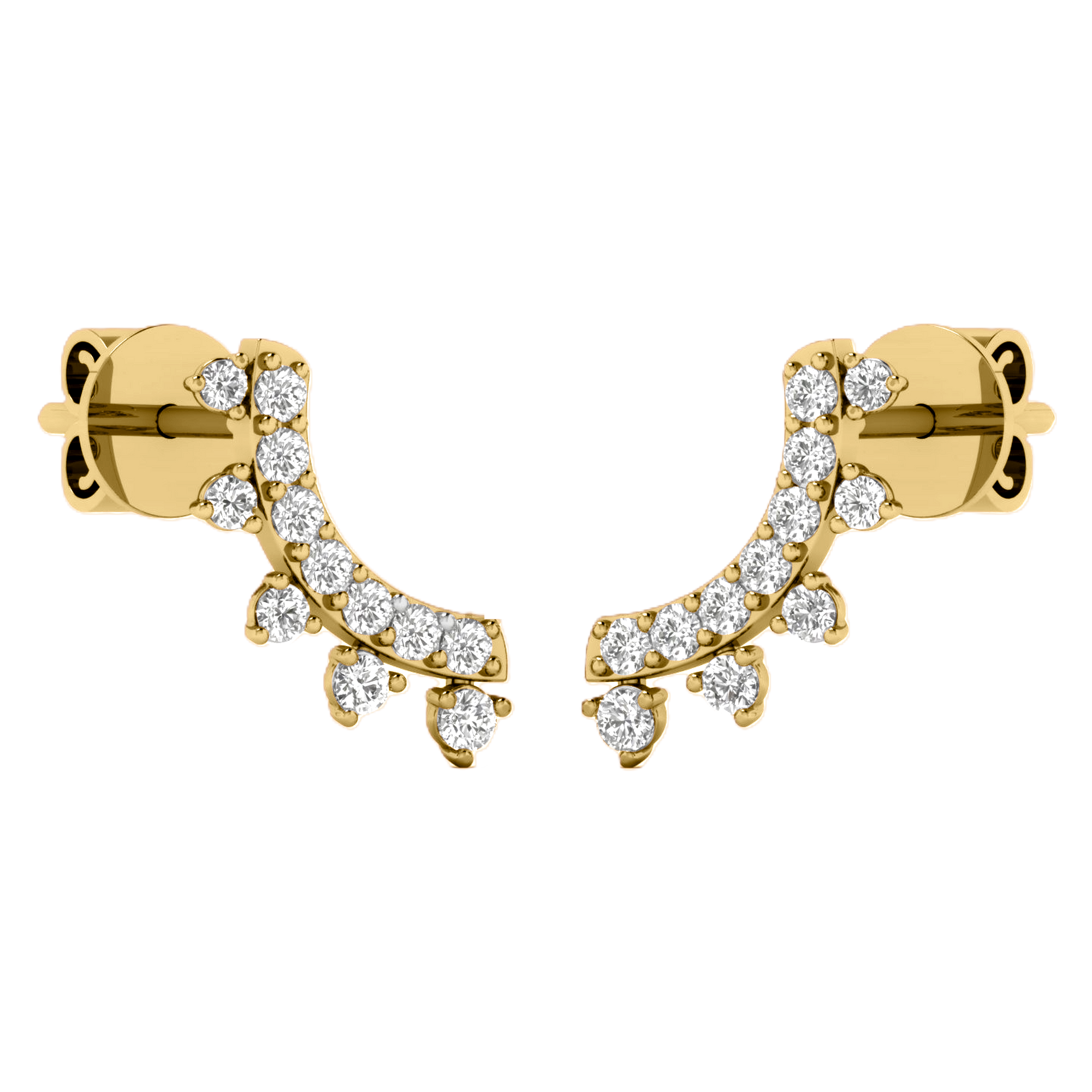 Femke Diamant Stecker Ohrringe Brillant - 0.4ct
