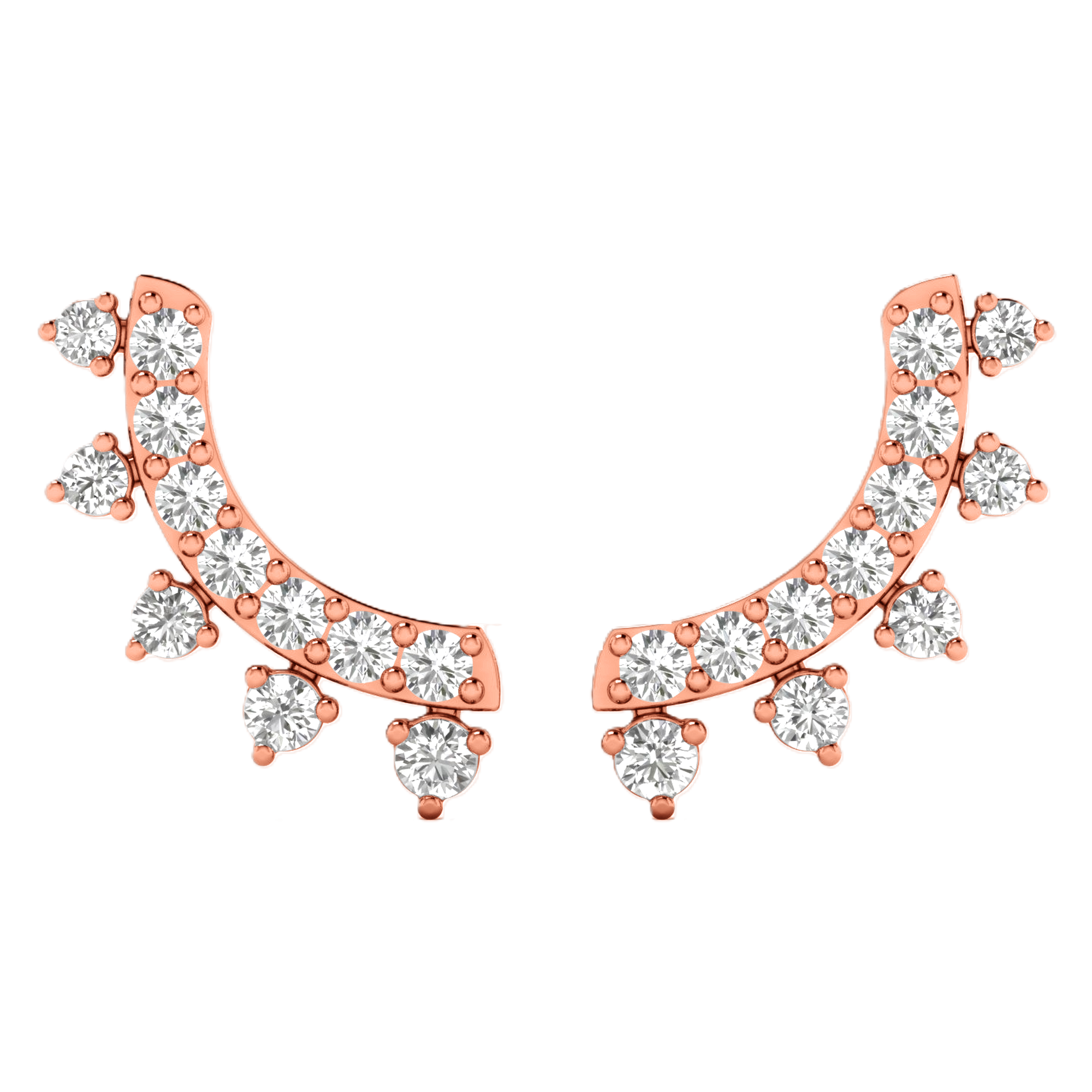 Femke Diamant Stecker Ohrringe Brillant - 0.4ct