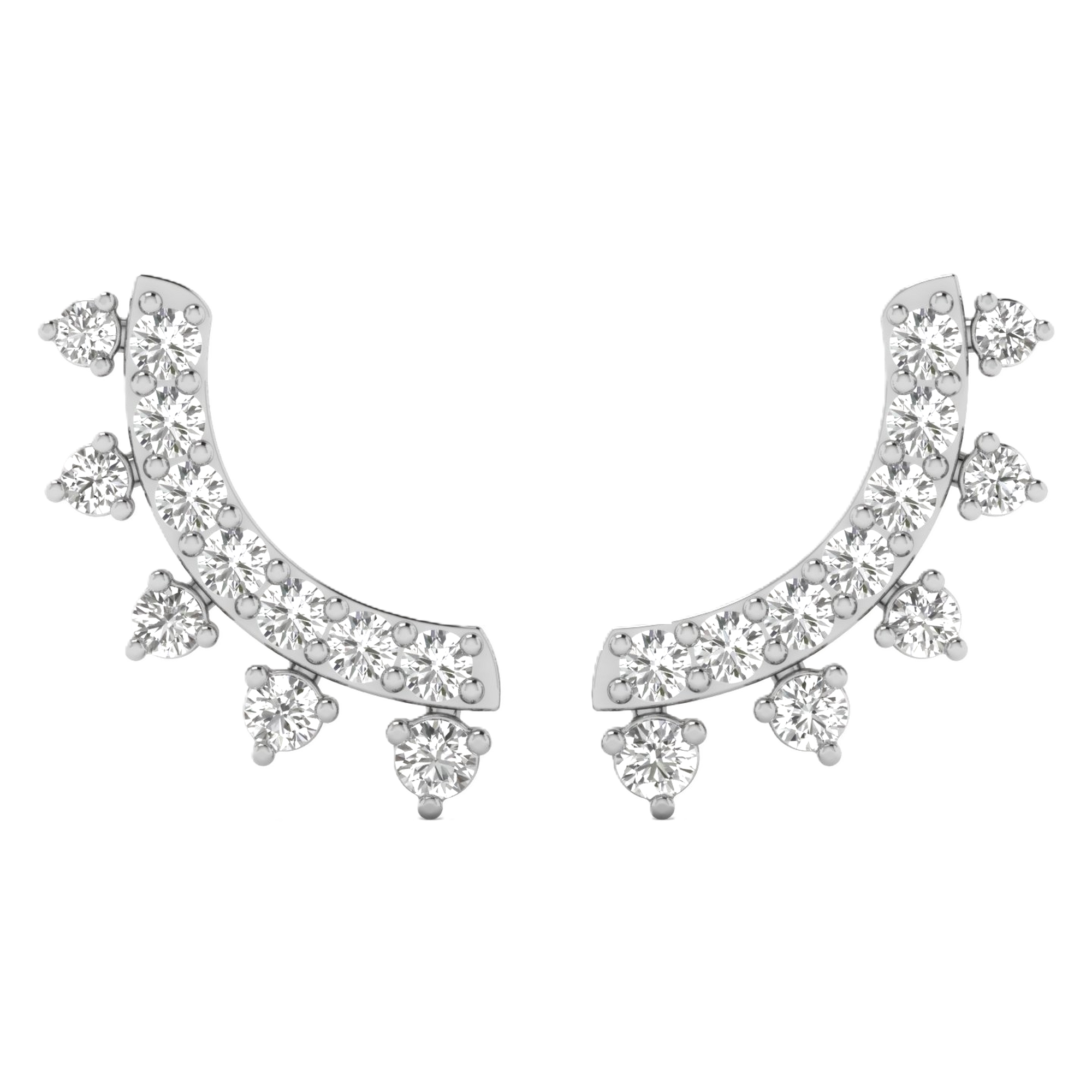Femke Diamant Stecker Ohrringe Brillant - 0.4ct