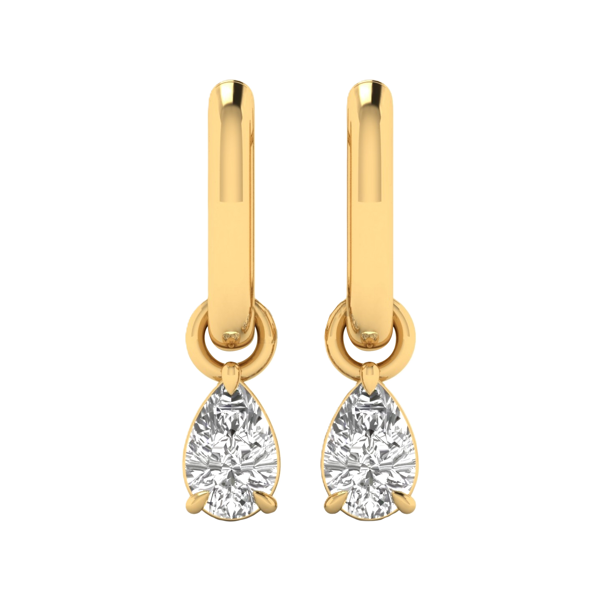 Sofie Hoop Oorbellen Peer - 1ct tot 2ct