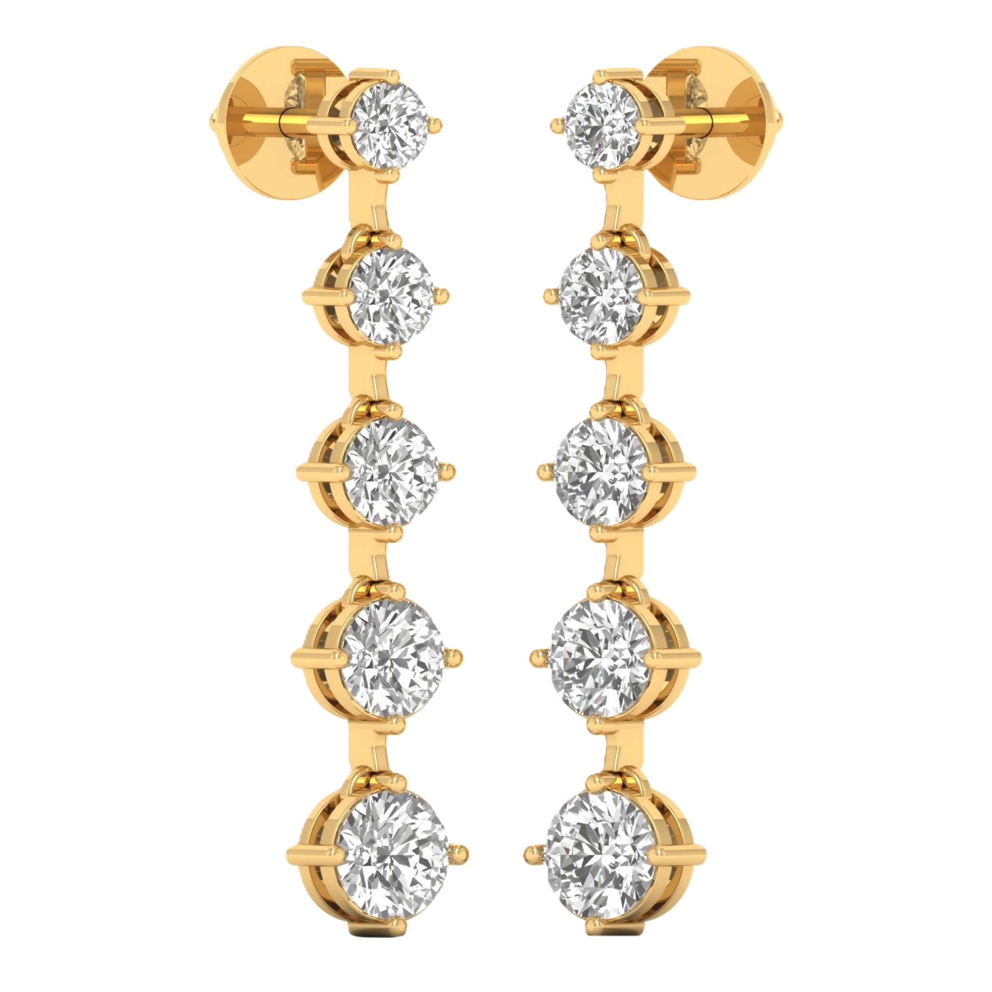 Amelie Ohrringe Brillant - 2.4ct