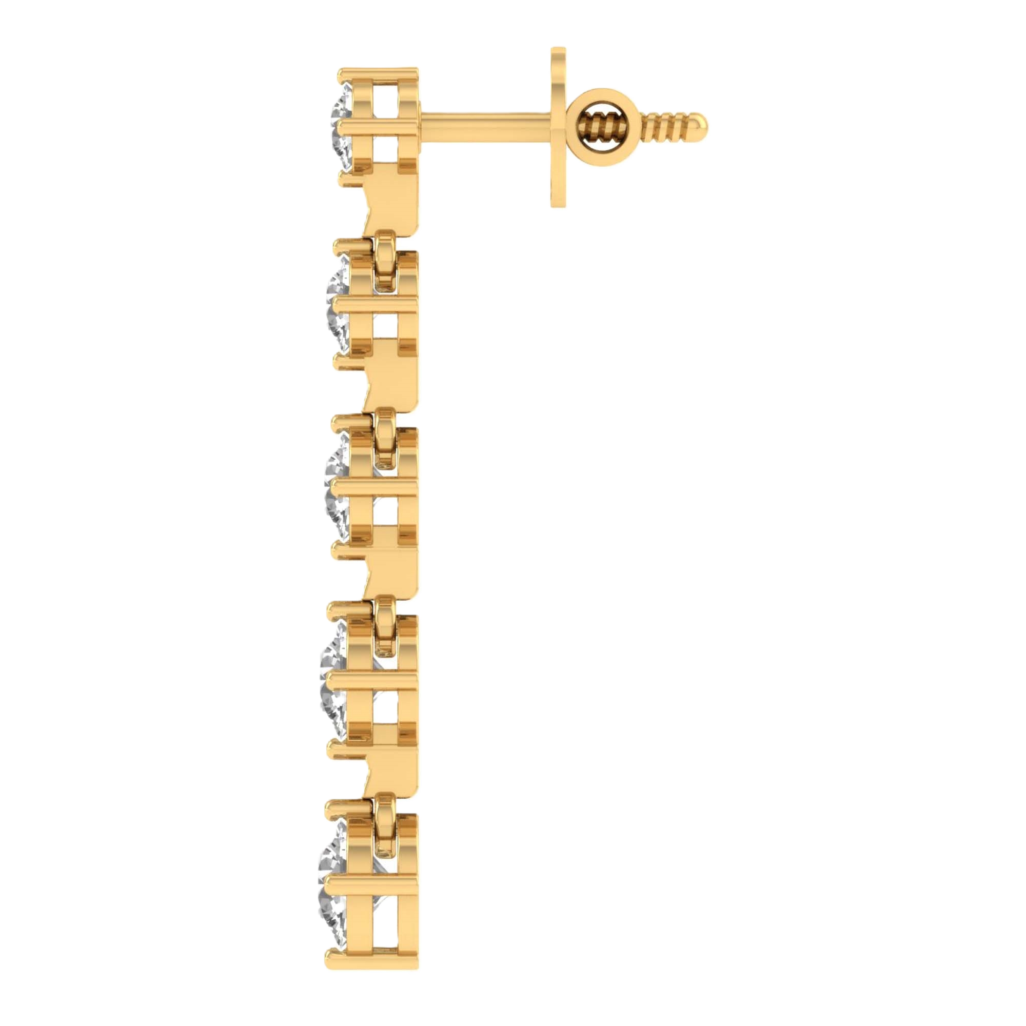 Amelie Ohrringe Brillant - 2.4ct