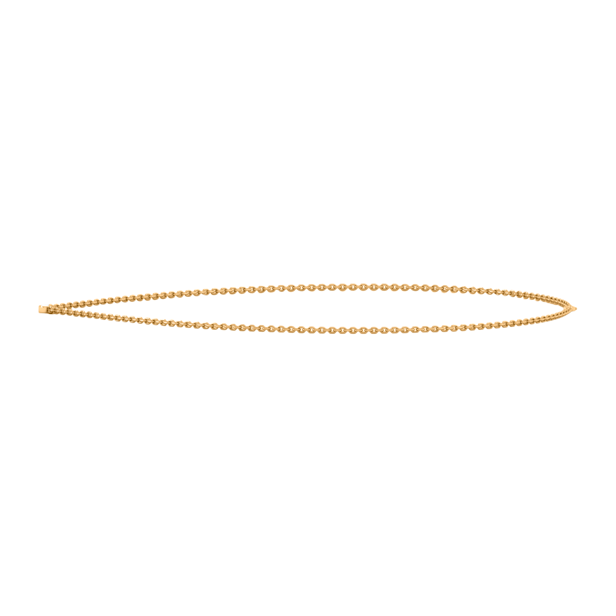 Linda Diamante Ketting Ovaal - 0.2ct