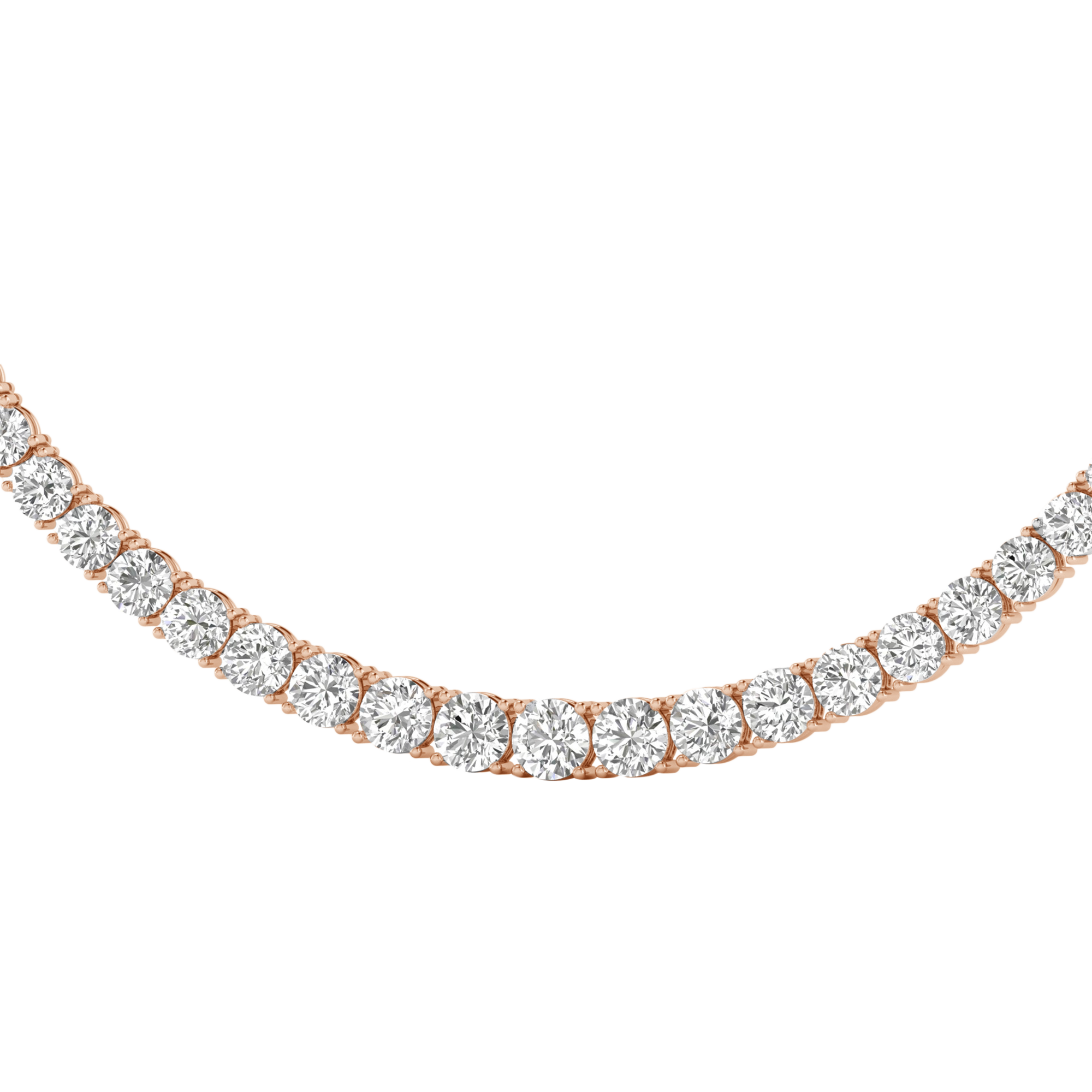 Ange Diamanten Tennisketting Briljant - 54ct
