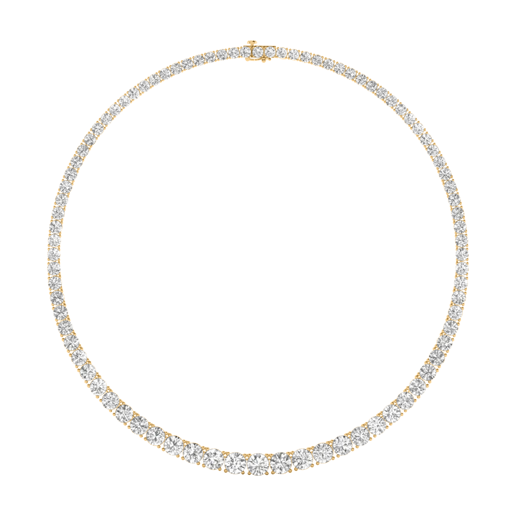 Ange Diamanten Tennisketting Briljant - 54ct