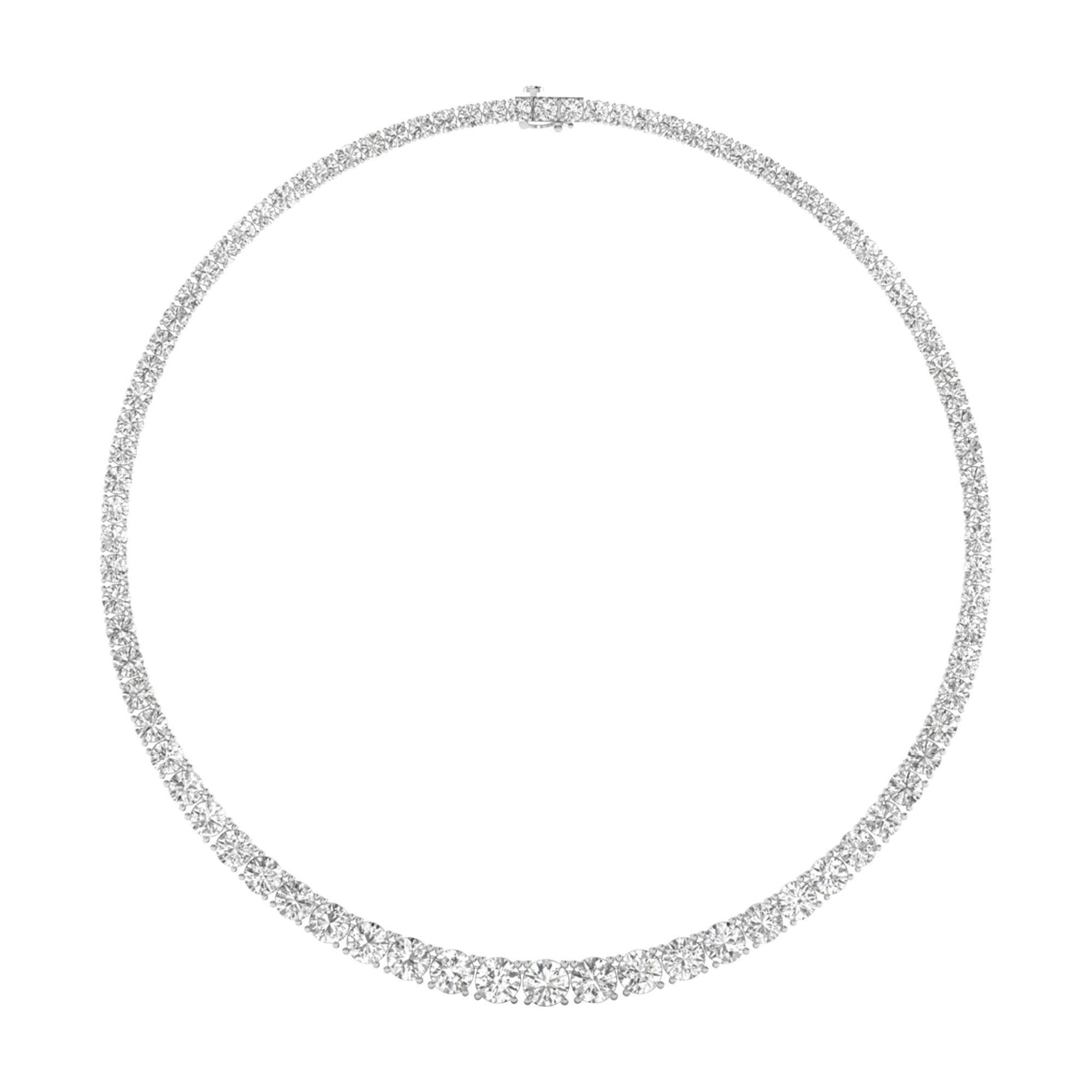 Ange Diamanten Tennisketting Briljant - 54ct