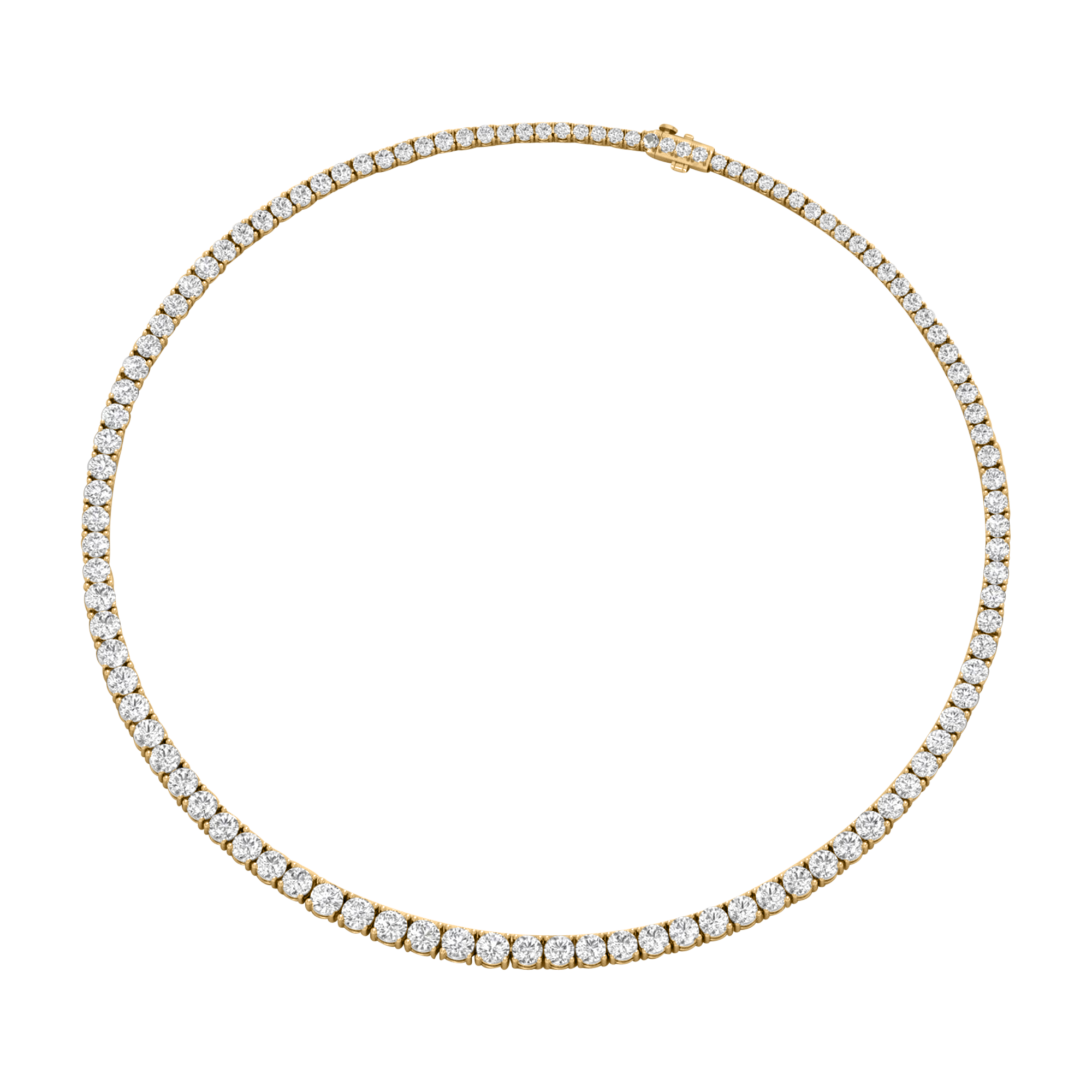 Nienke Diamanten Tennisketting Briljant - 35ct