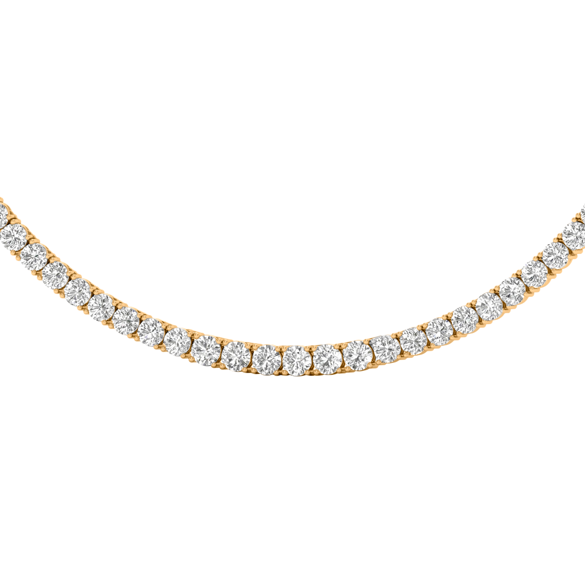 Nienke Diamond Tennis Necklace Brilliant - 35ct