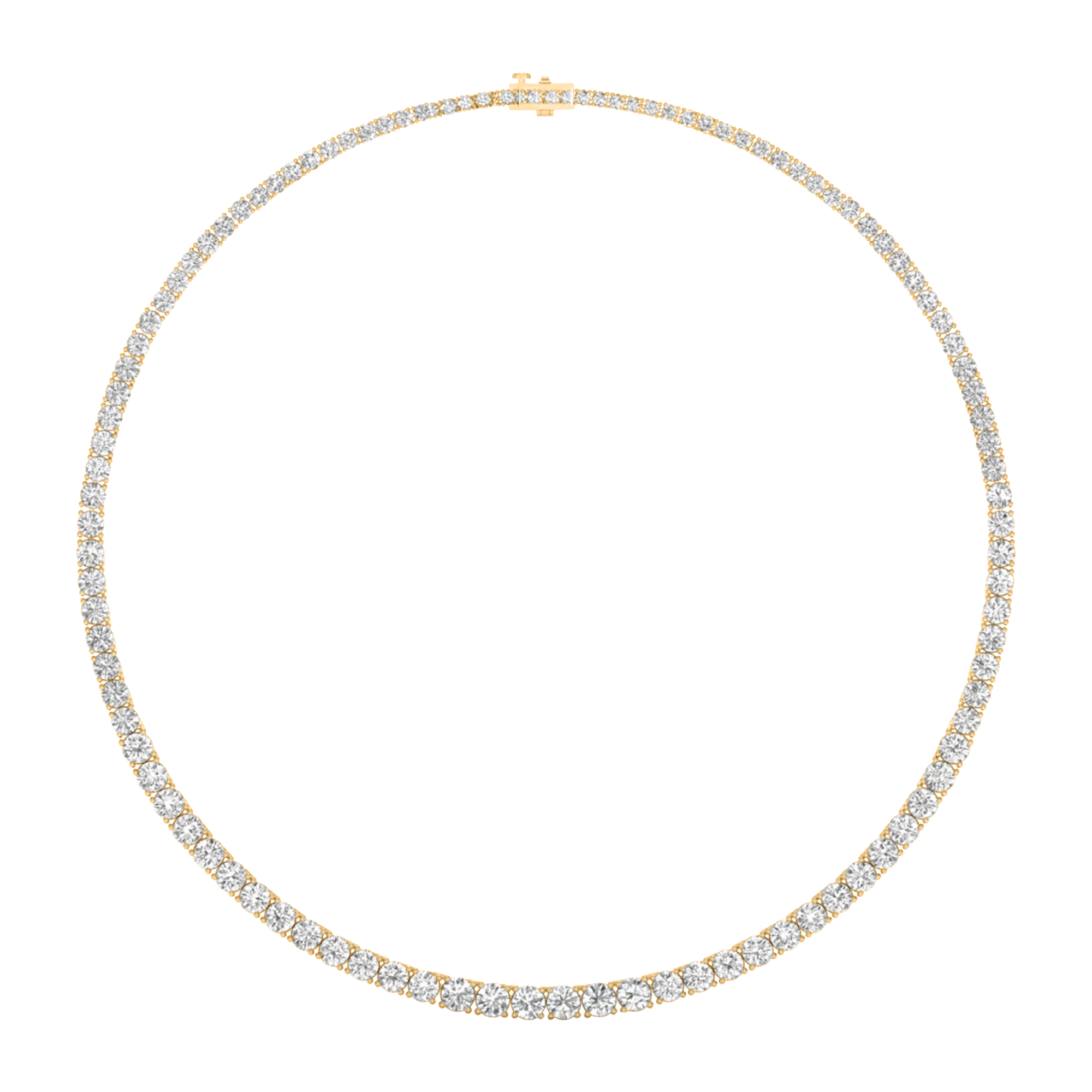 Nienke Diamanten Tennisketting Briljant - 35ct