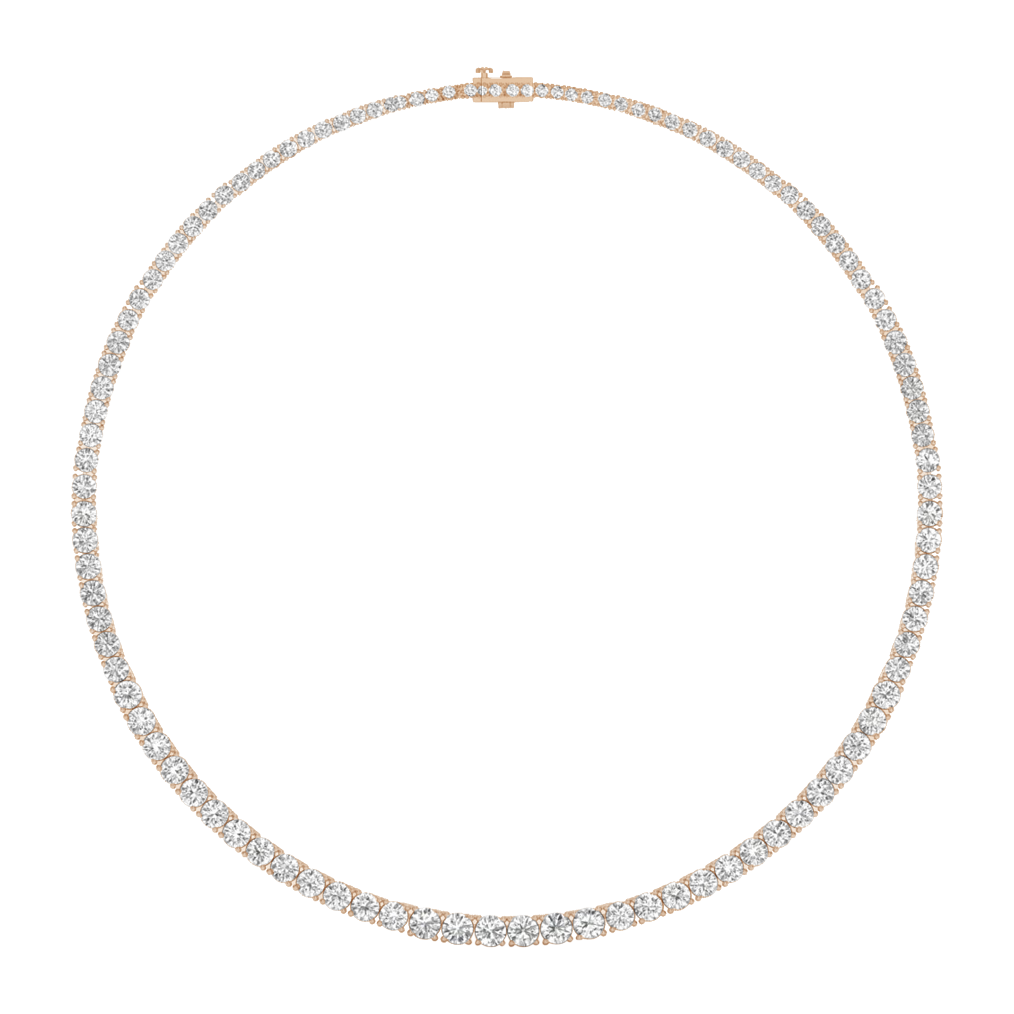 Nienke Diamanten Tennisketting Briljant - 35ct