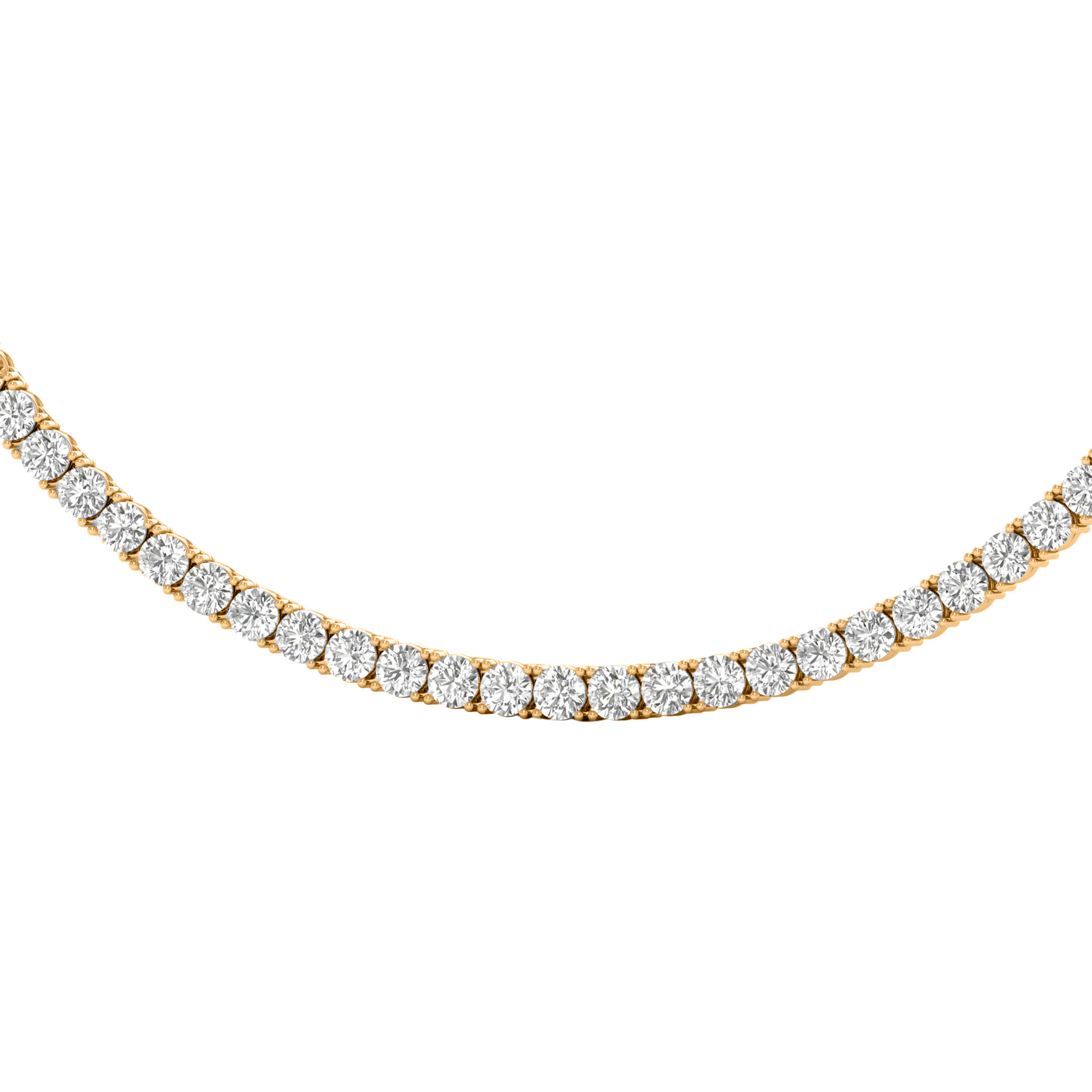 Leonie Diamond Tennis Necklace Brilliant - 37ct