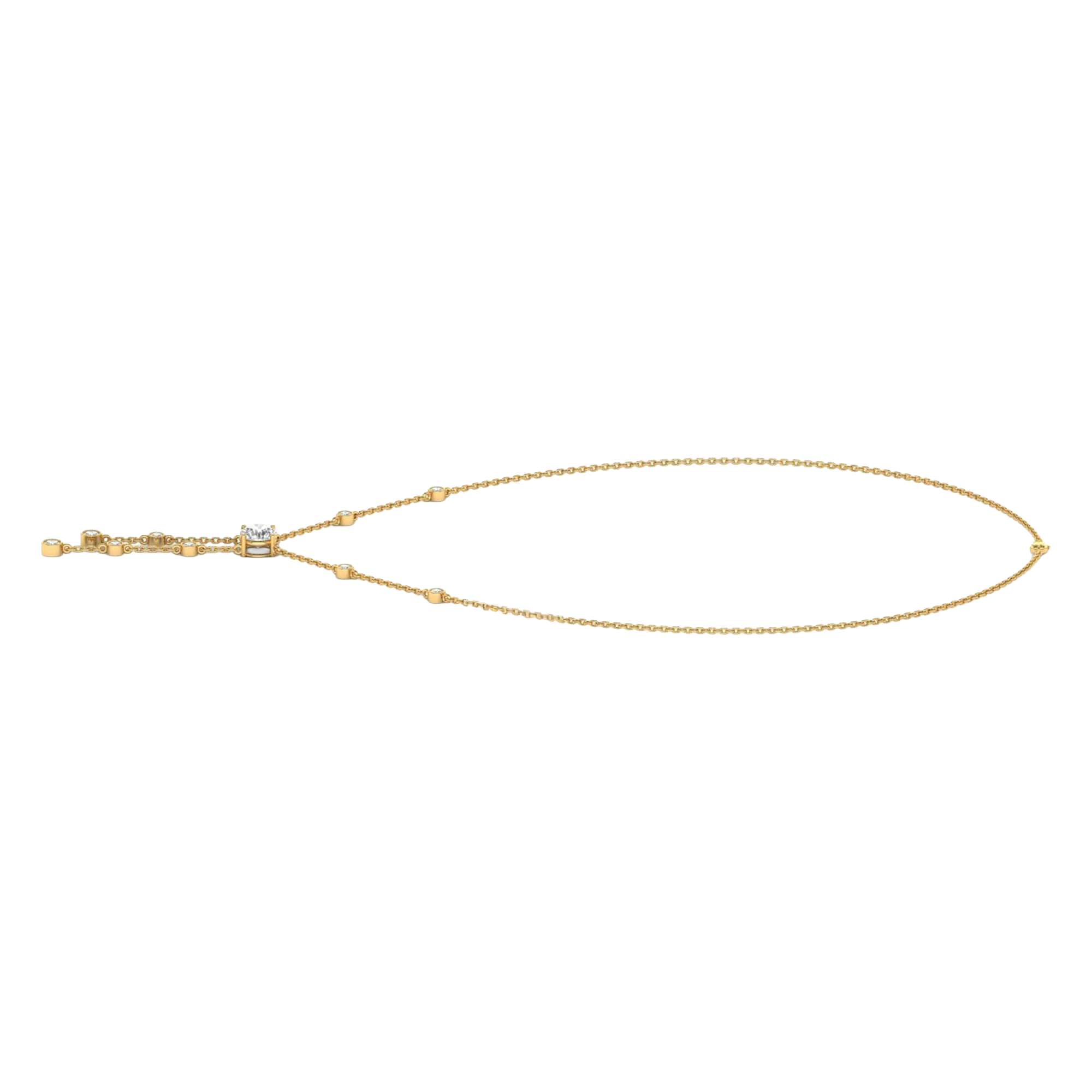 Jojo Diamanten Ketting Briljant - 3.3ct VD