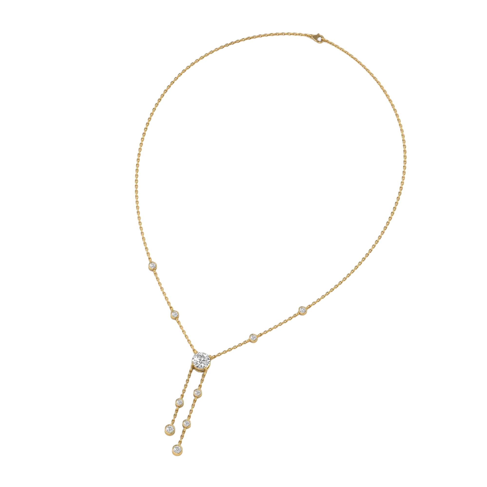 Jojo Diamanten Ketting Briljant - 3.3ct VD