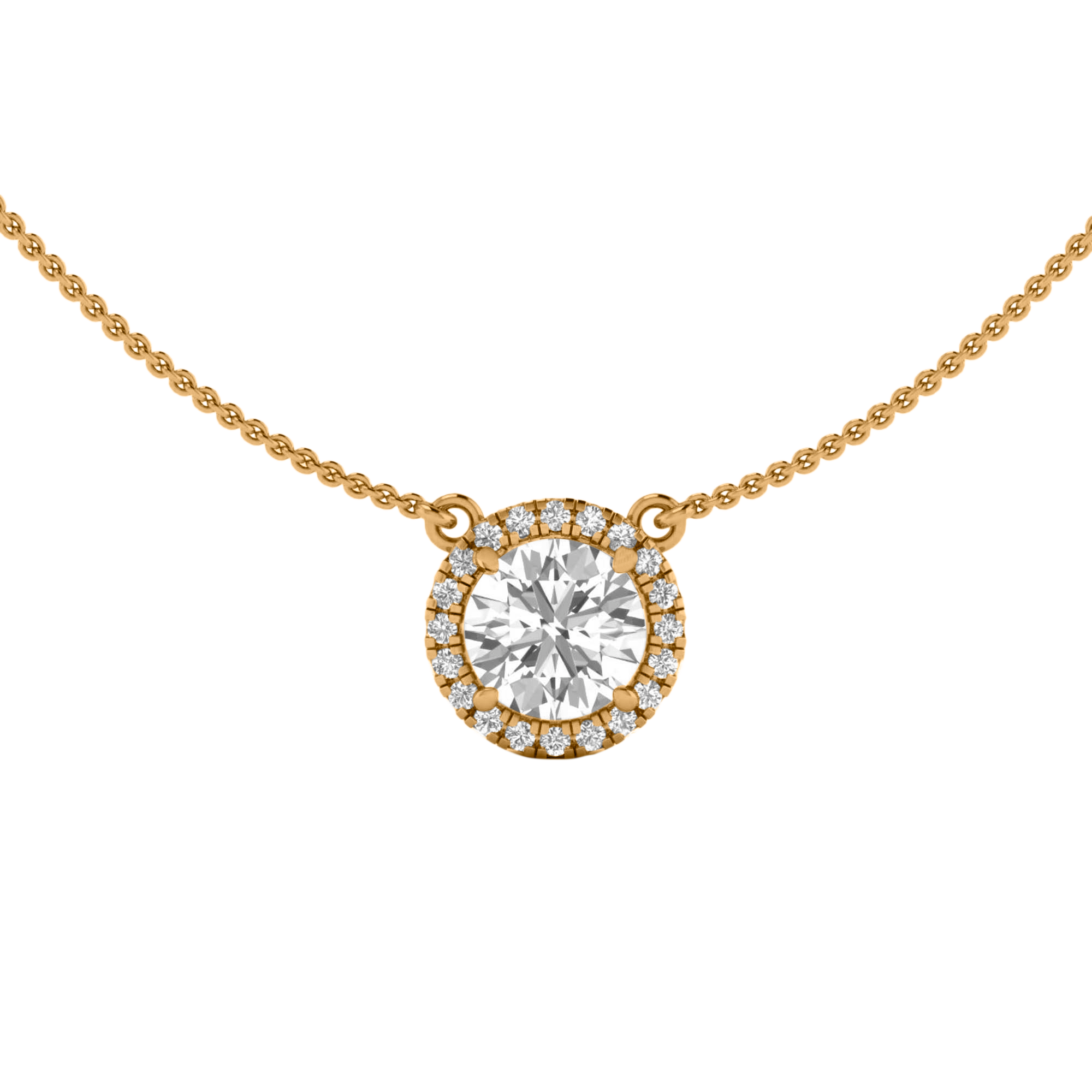 Jamie Diamond Necklace Brilliant - 3.3ct