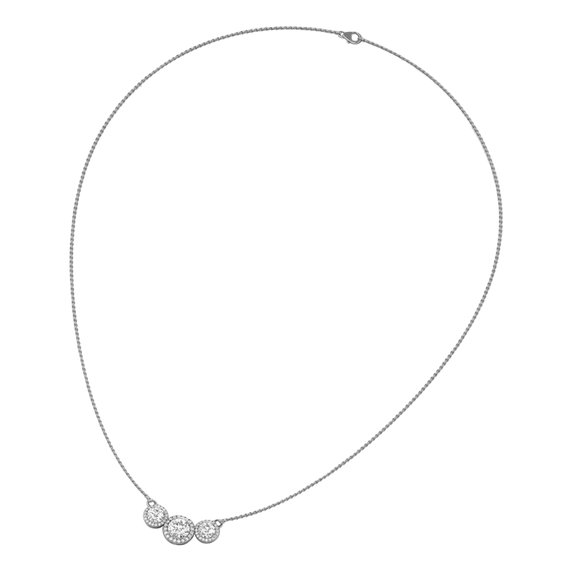 Jamie Diamanten Ketting Briljant - 2.2ct