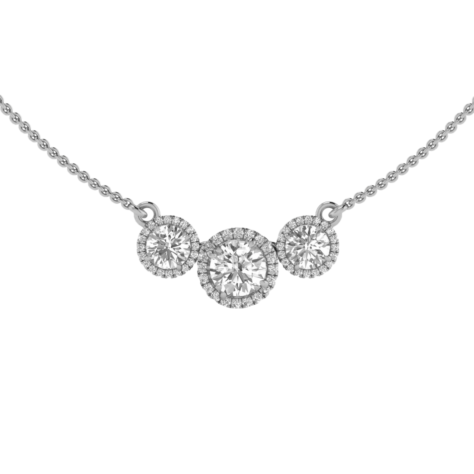 Jamie Diamanten Ketting Briljant - 2.2ct