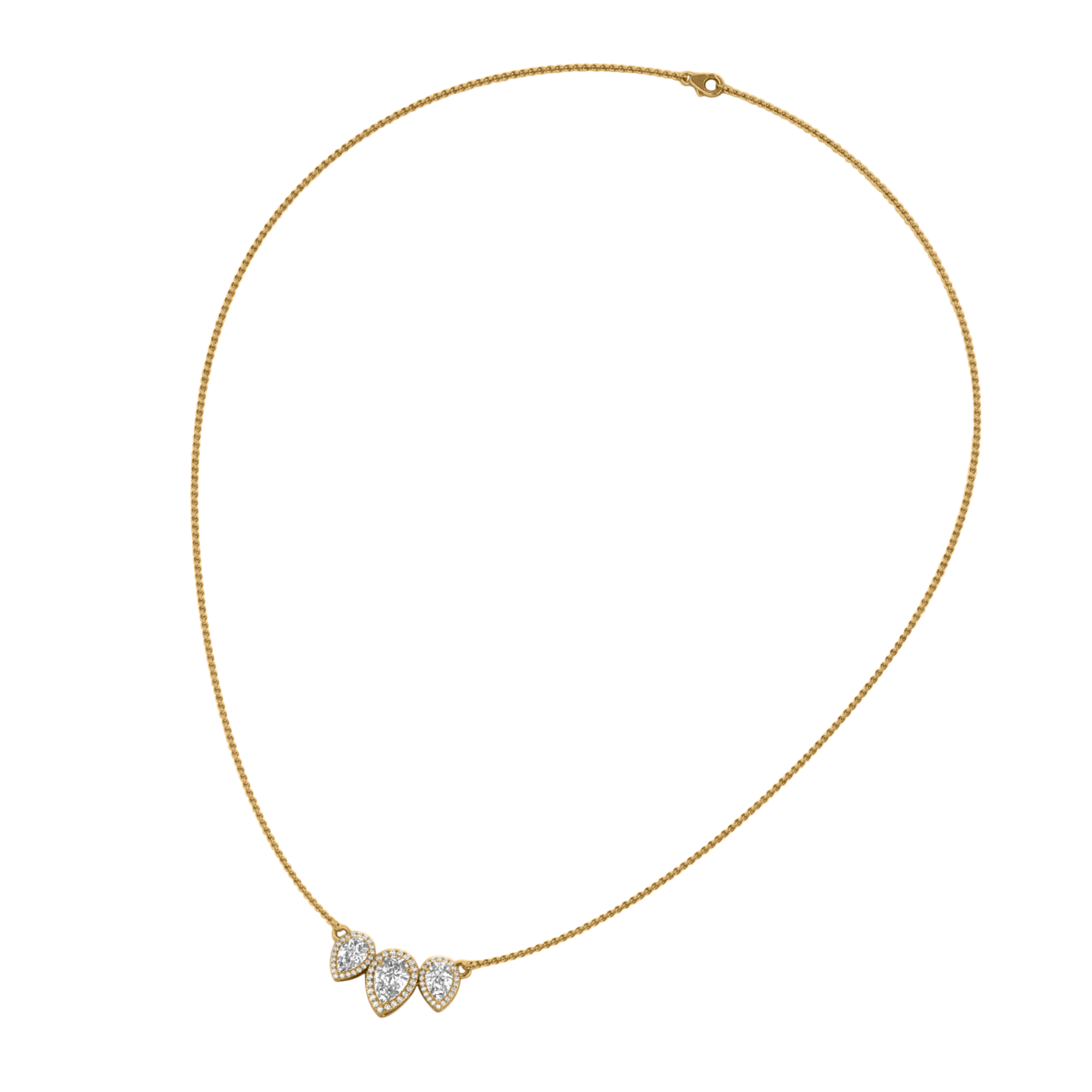 Jamie Diamanten Ketting Briljant - 2.9ct
