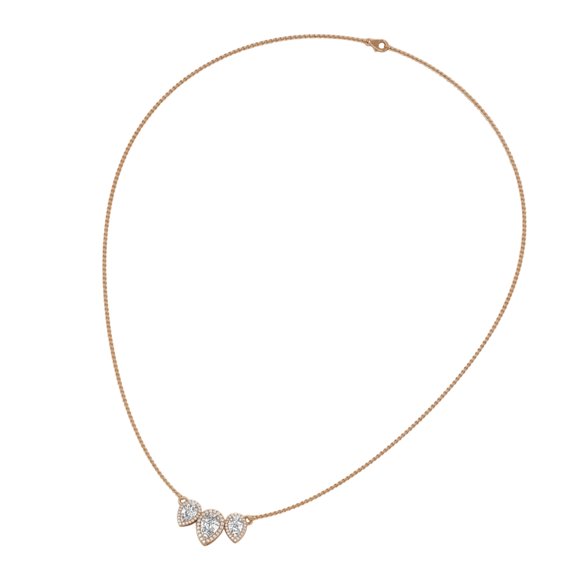 Jamie Diamanten Ketting Briljant - 2.9ct