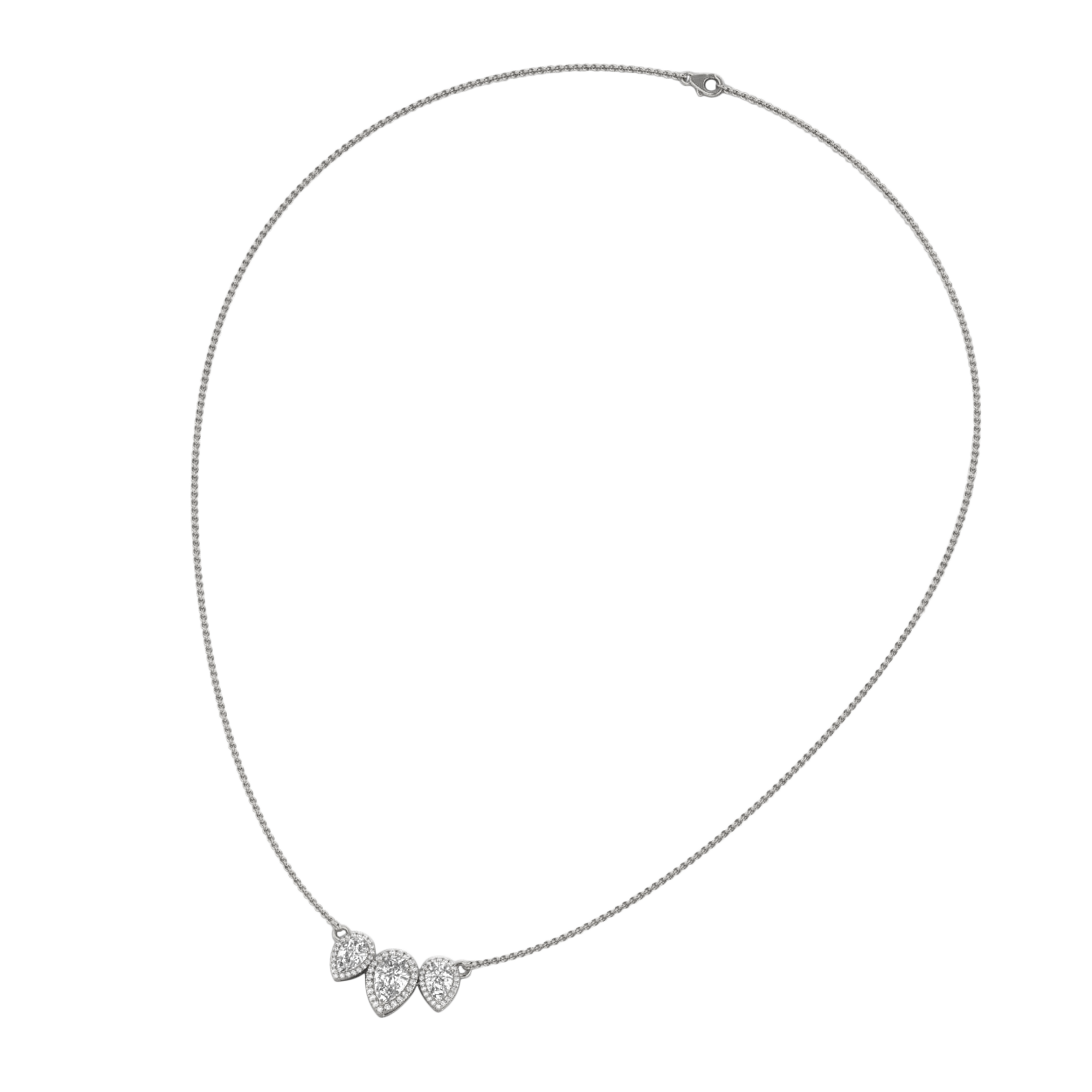 Jamie Diamanten Ketting Briljant - 2.9ct
