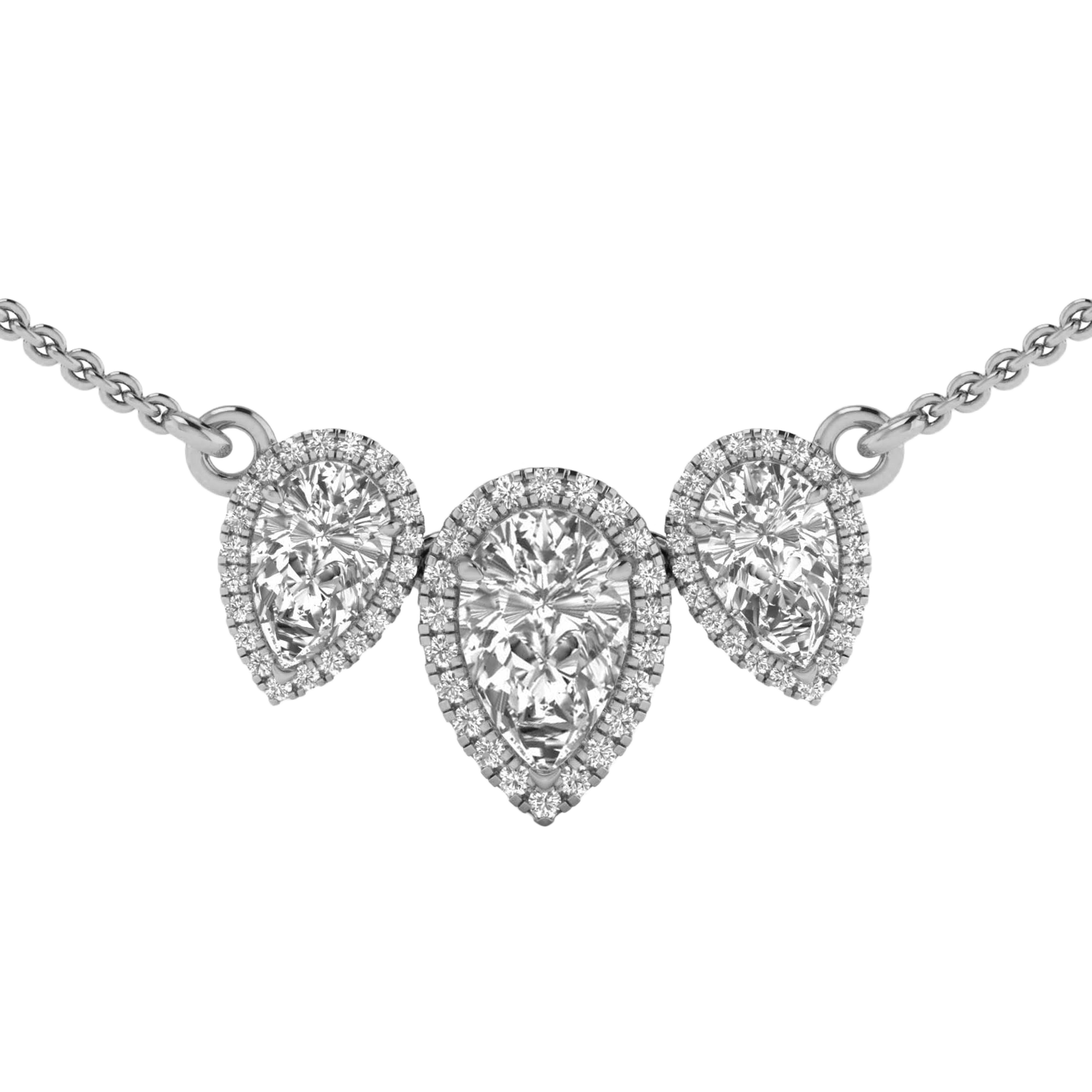 Jamie Diamanten Ketting Briljant - 2.9ct