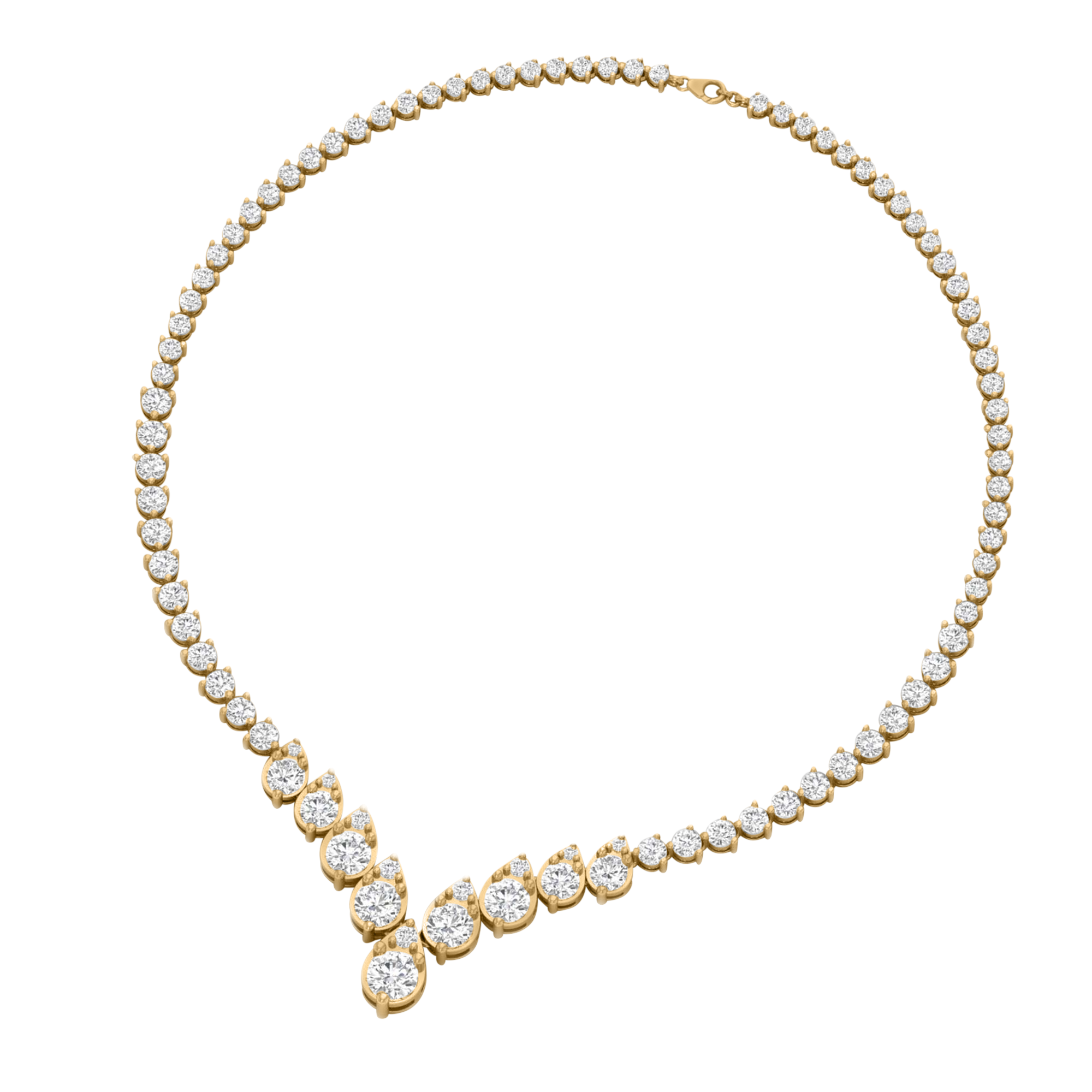 Thessa Diamond Necklace Brilliant - 17.5ct